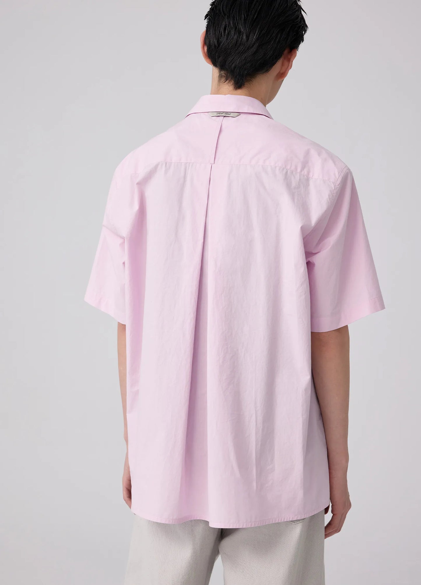Pointed Collar SS Shirt