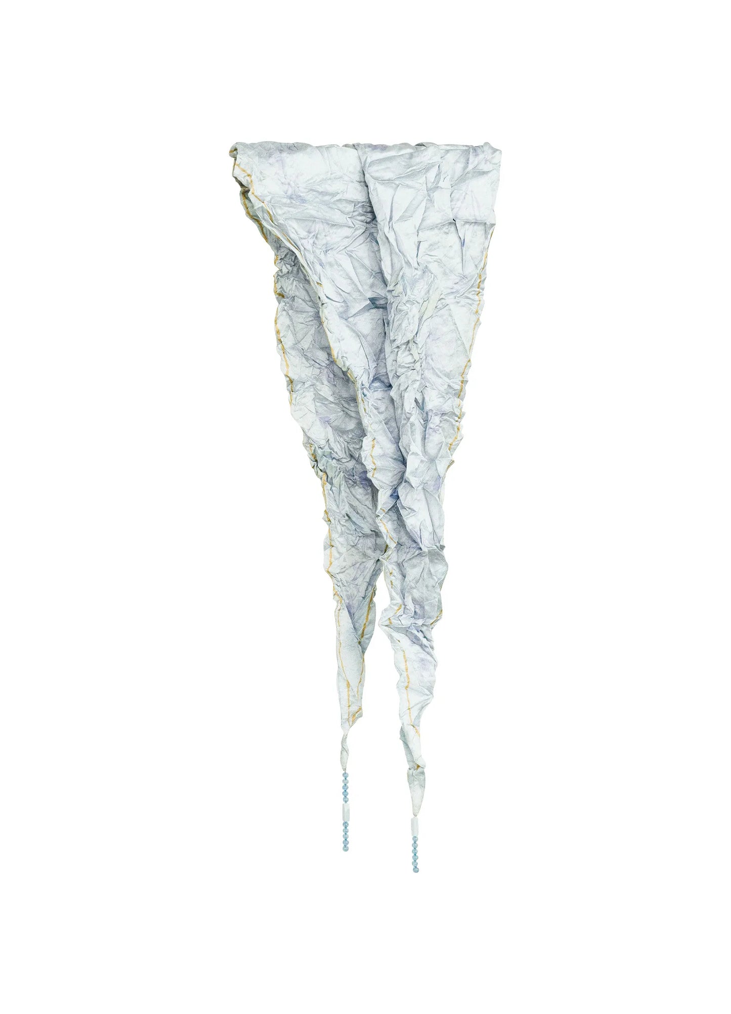 Pointed Ruffle Scarf