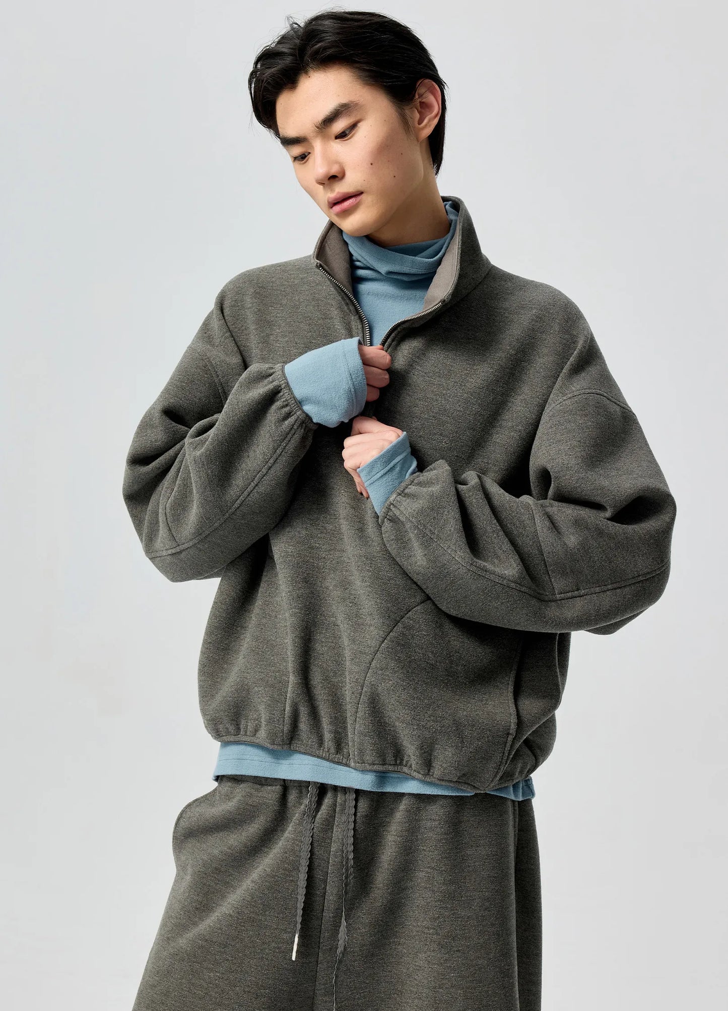 Puff Quarter Zip Hoodie