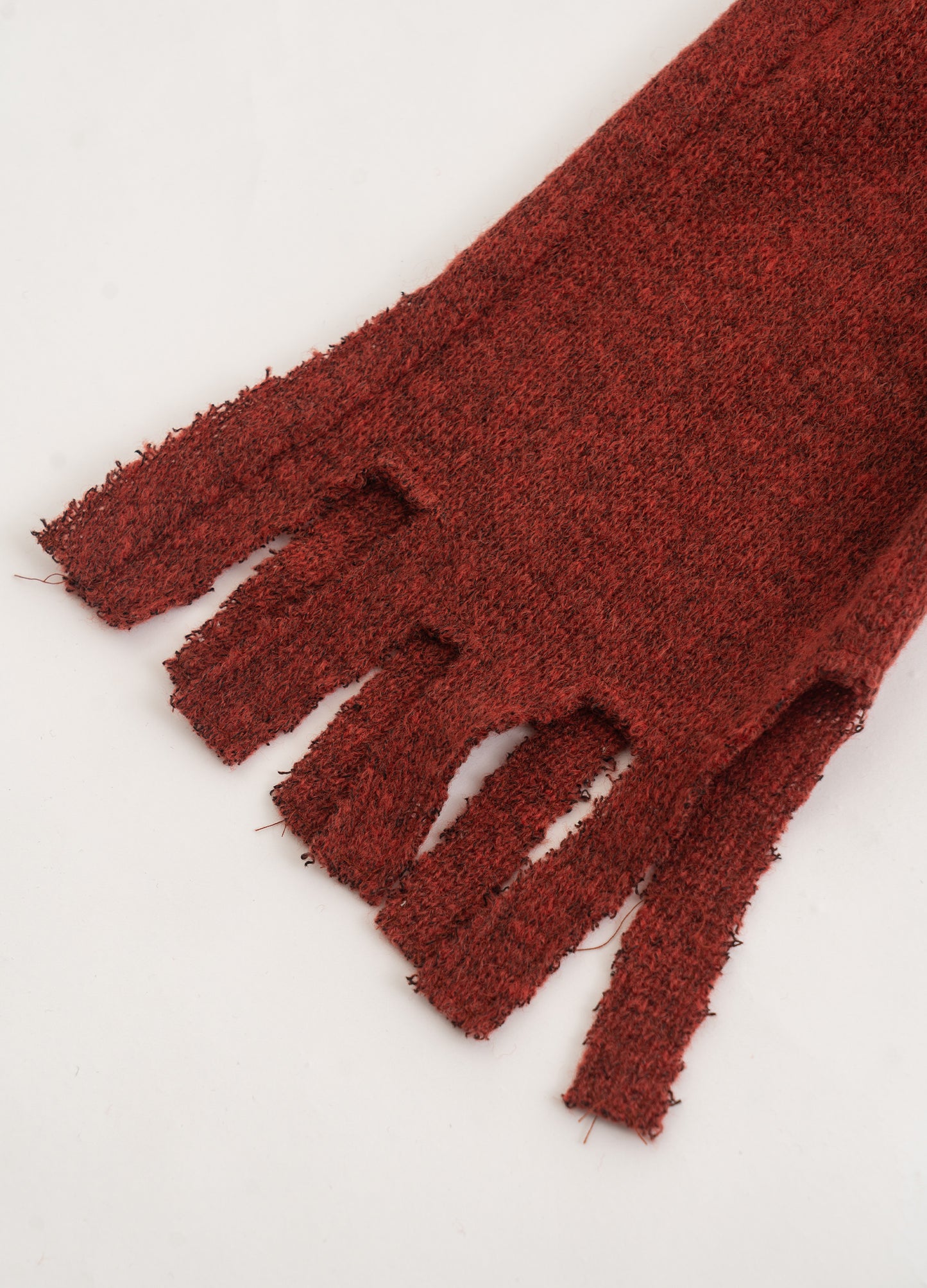 Raw Edge Turtleneck