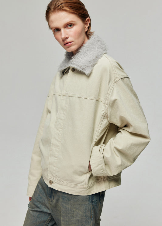 Removable Shearling Work Jacket