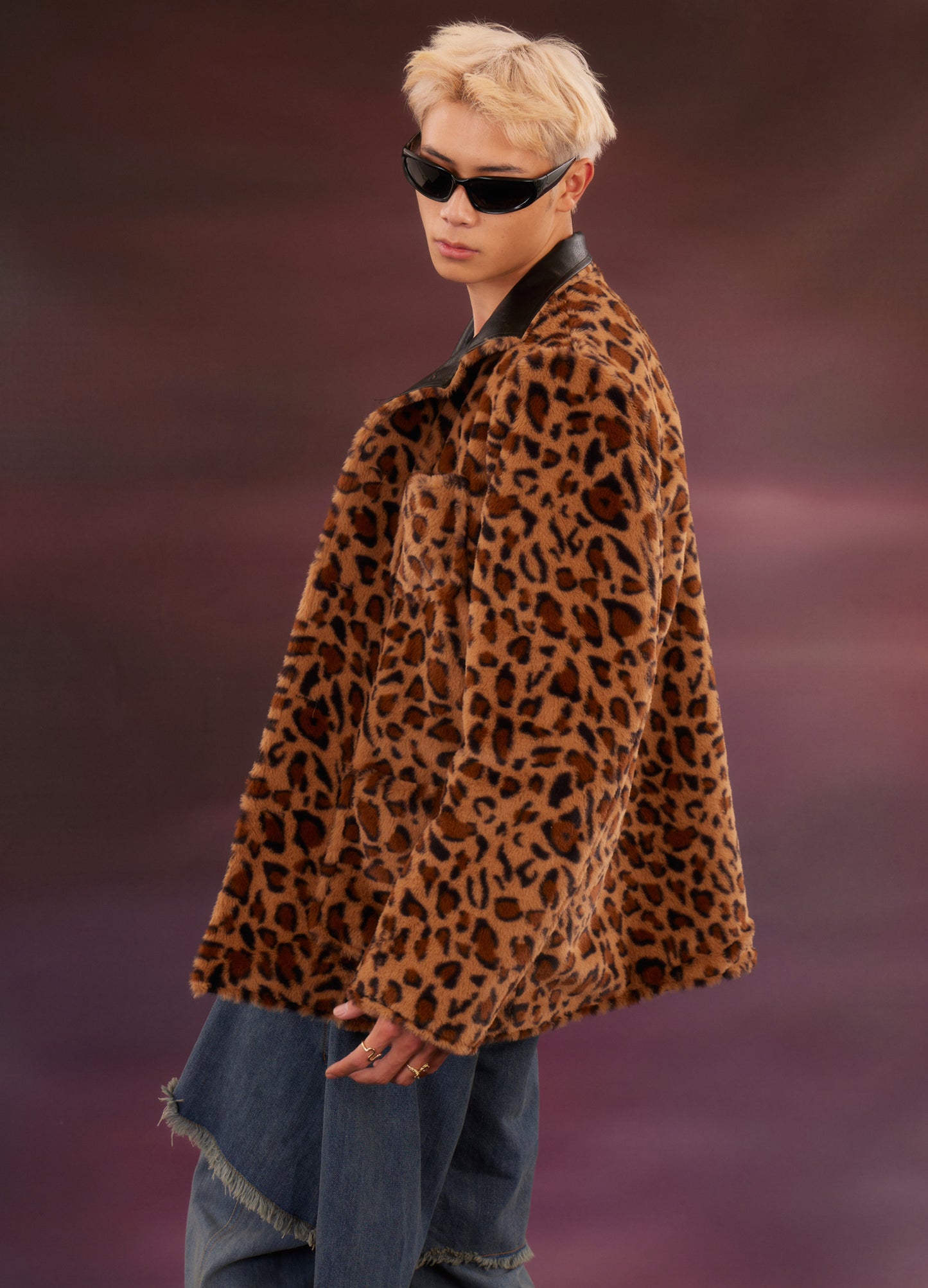 Reversible Leopard Jacket