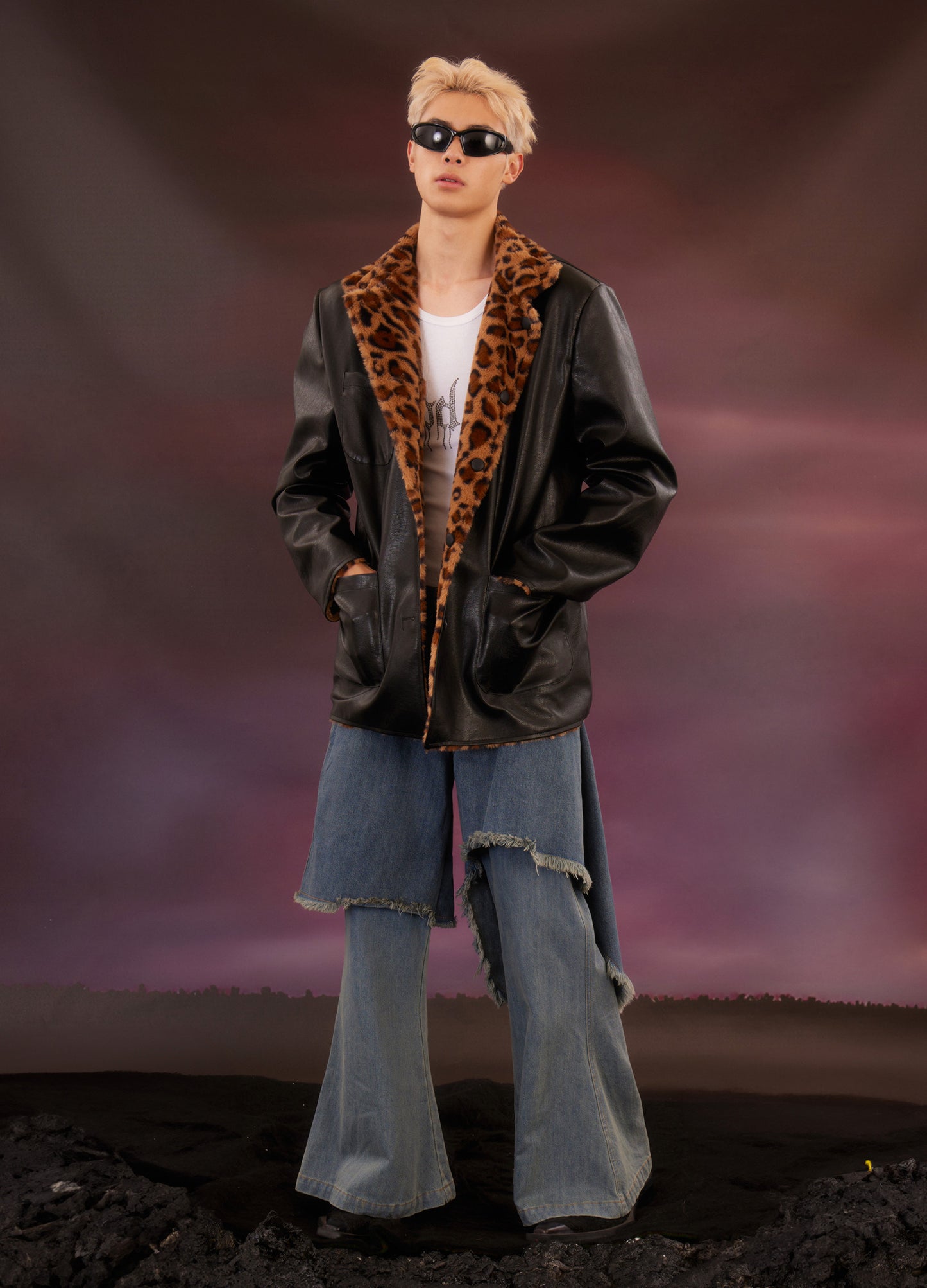 Reversible Leopard Jacket