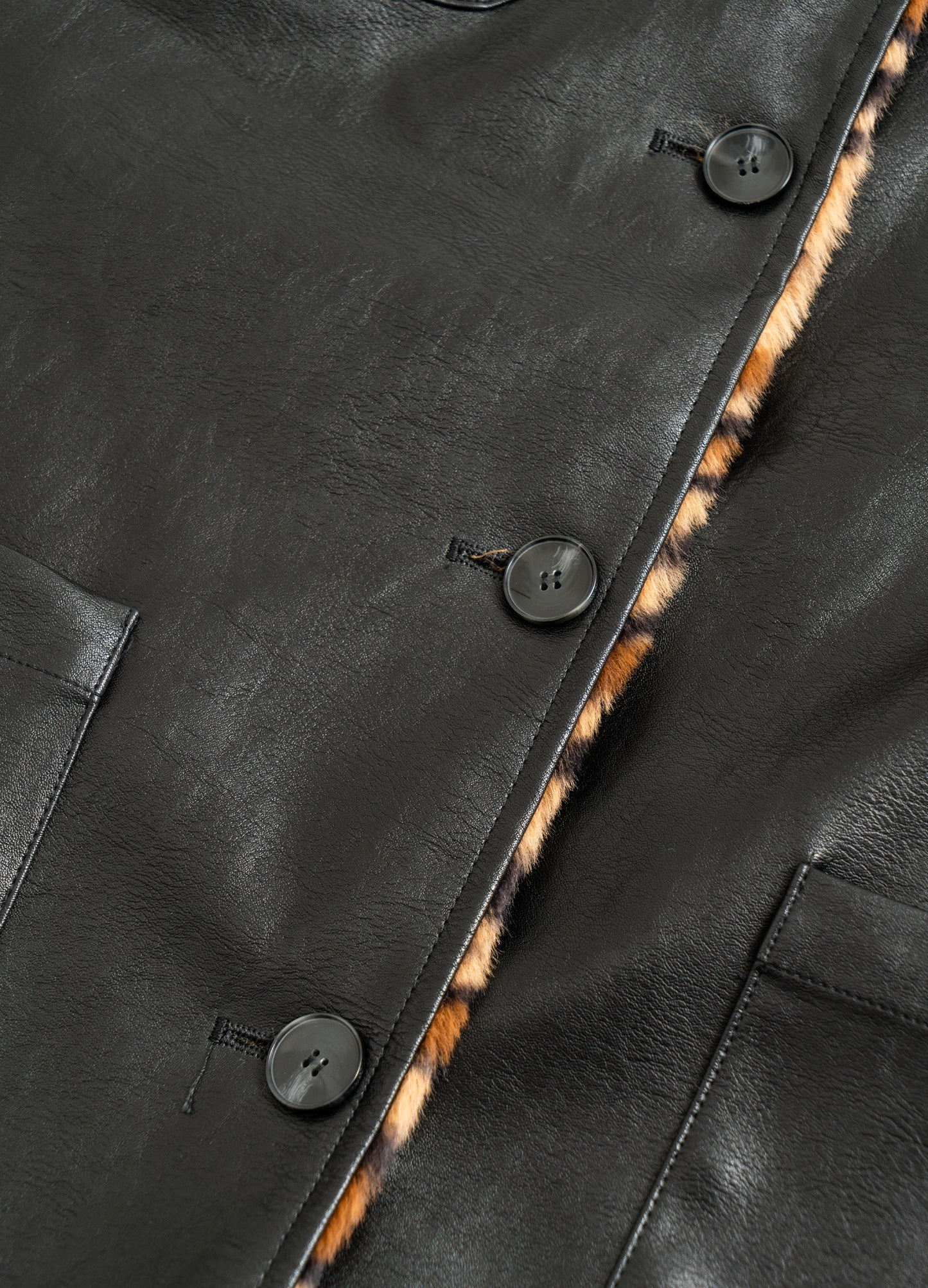 Reversible Leopard Jacket