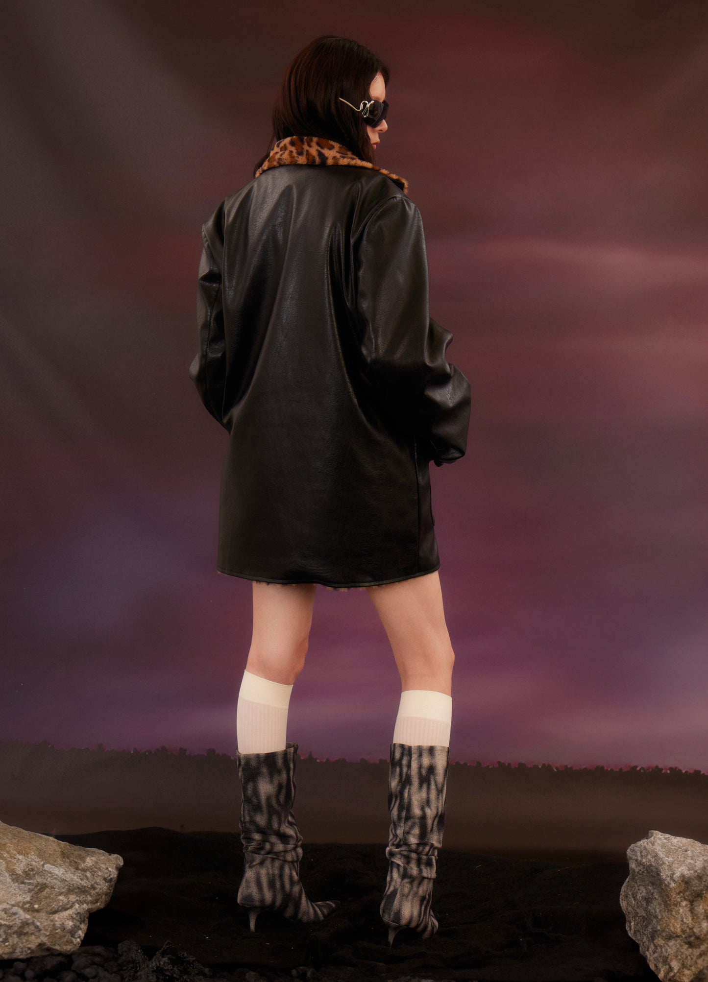 Reversible Leopard Jacket