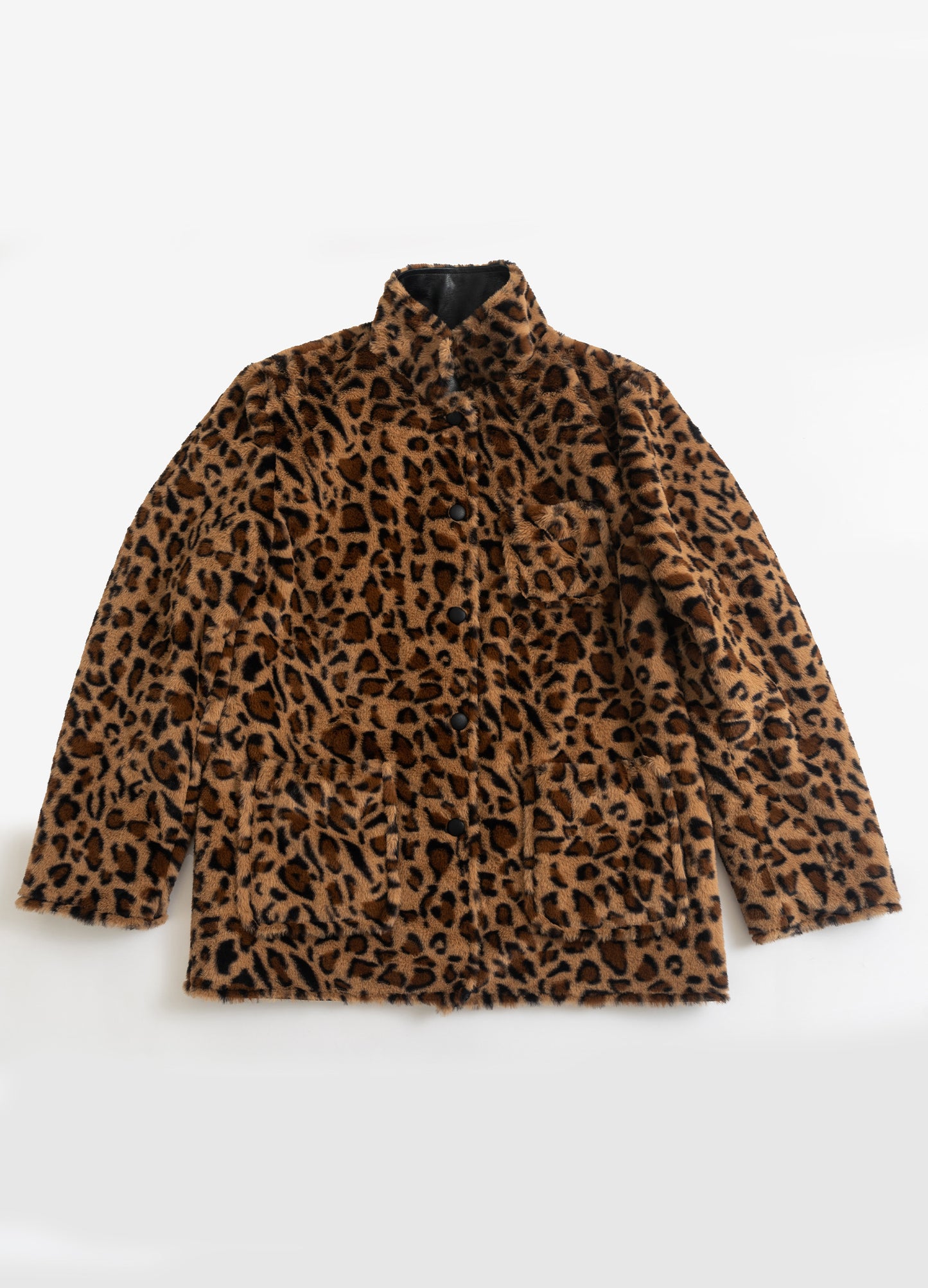 Reversible Leopard Jacket