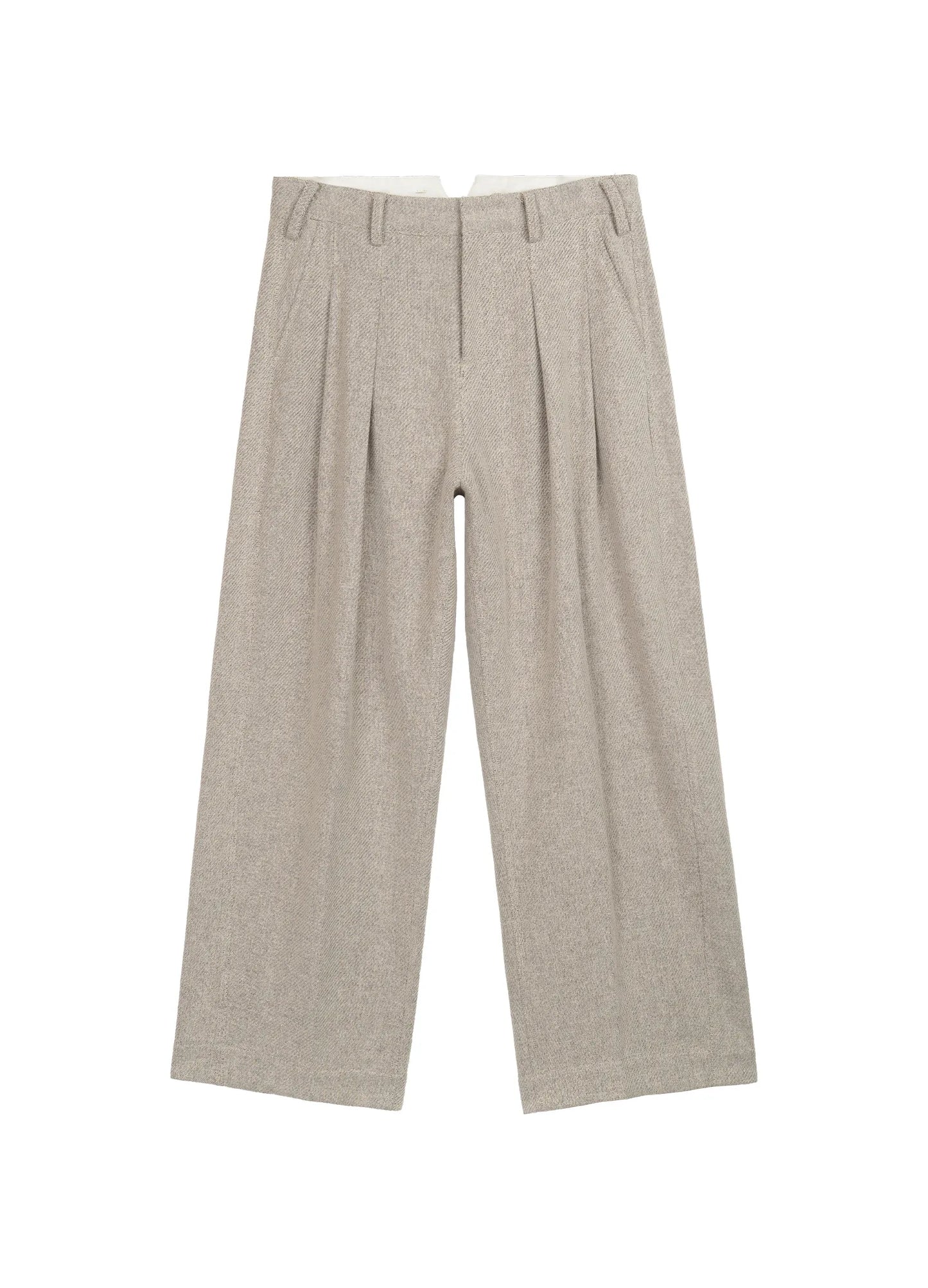 Raw Linen Trousers