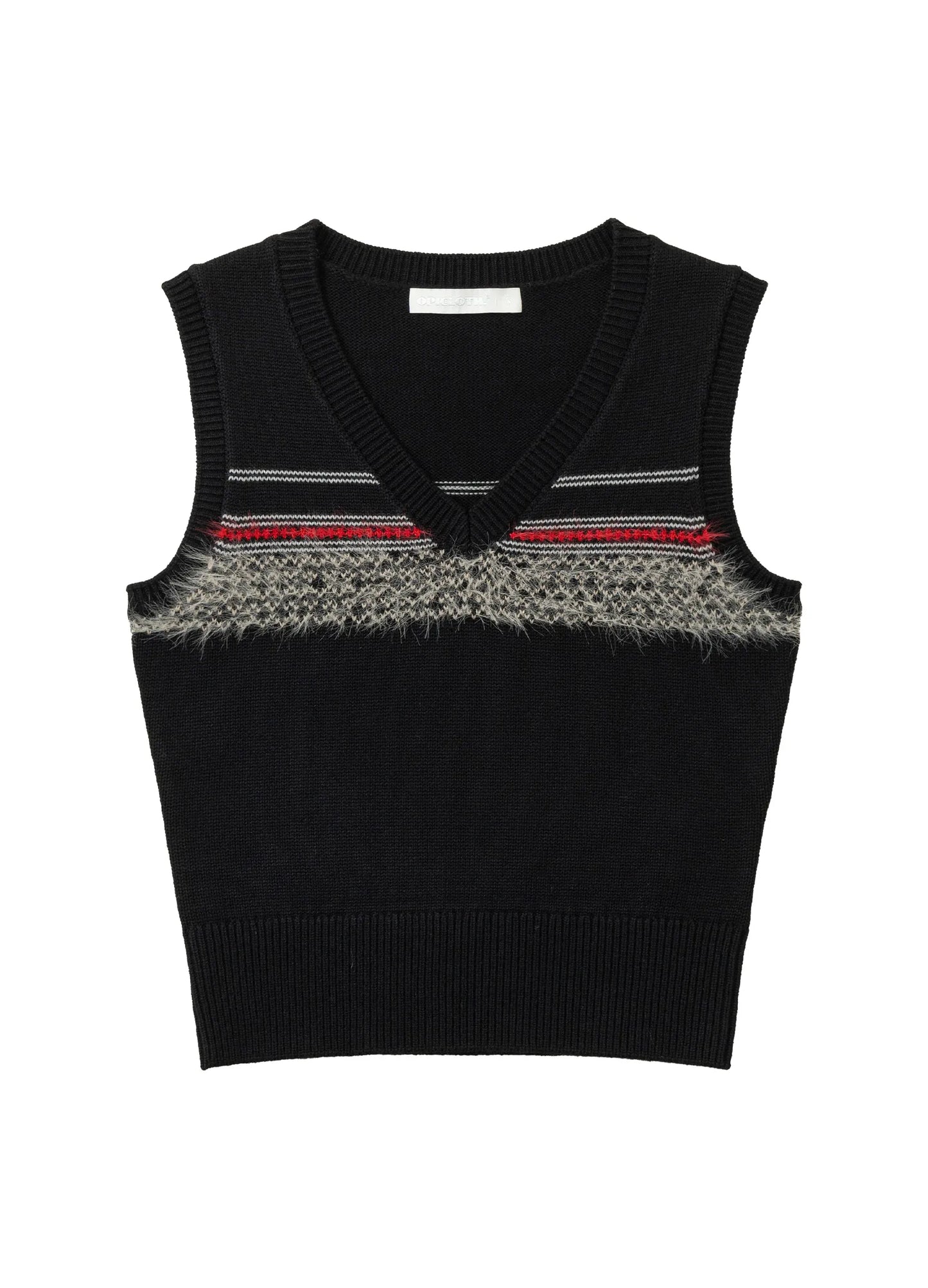 Ribbed Cut Vest