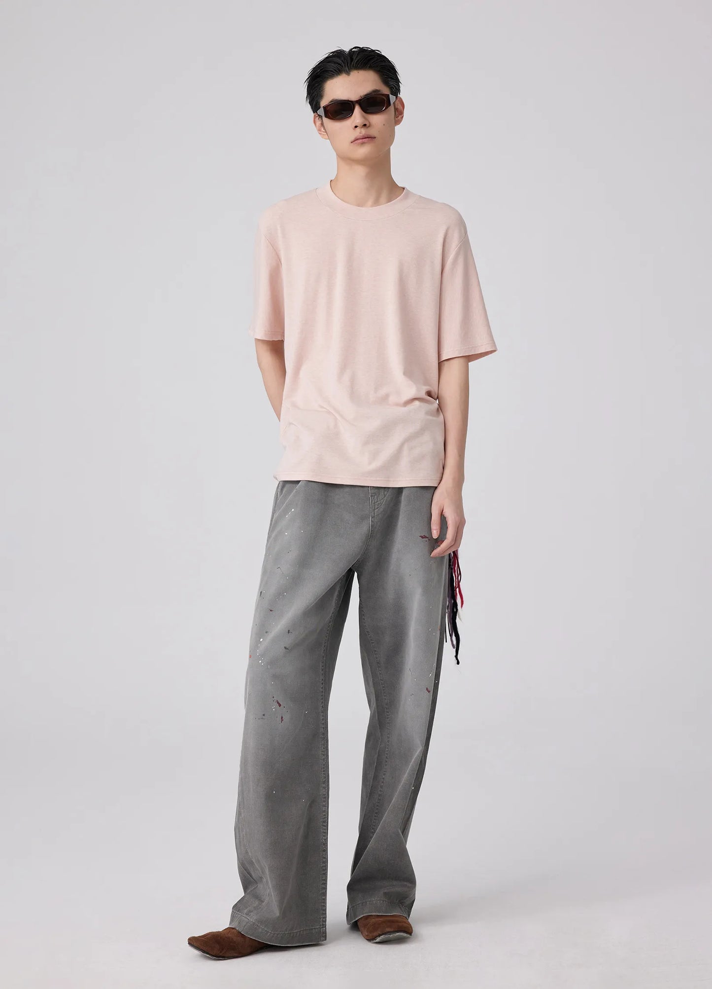 Ribbon Yarn Keychain