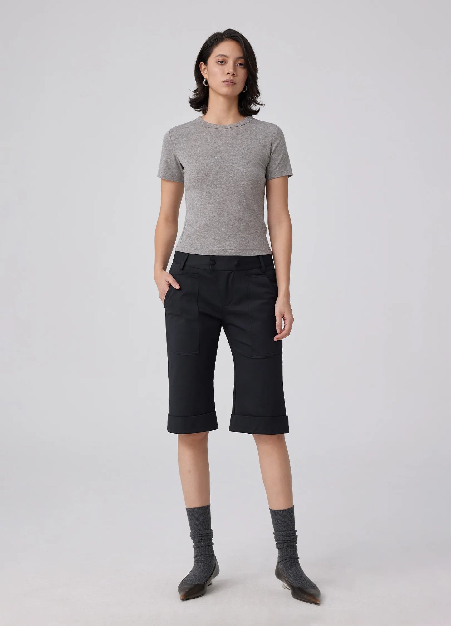 Rolled Capris