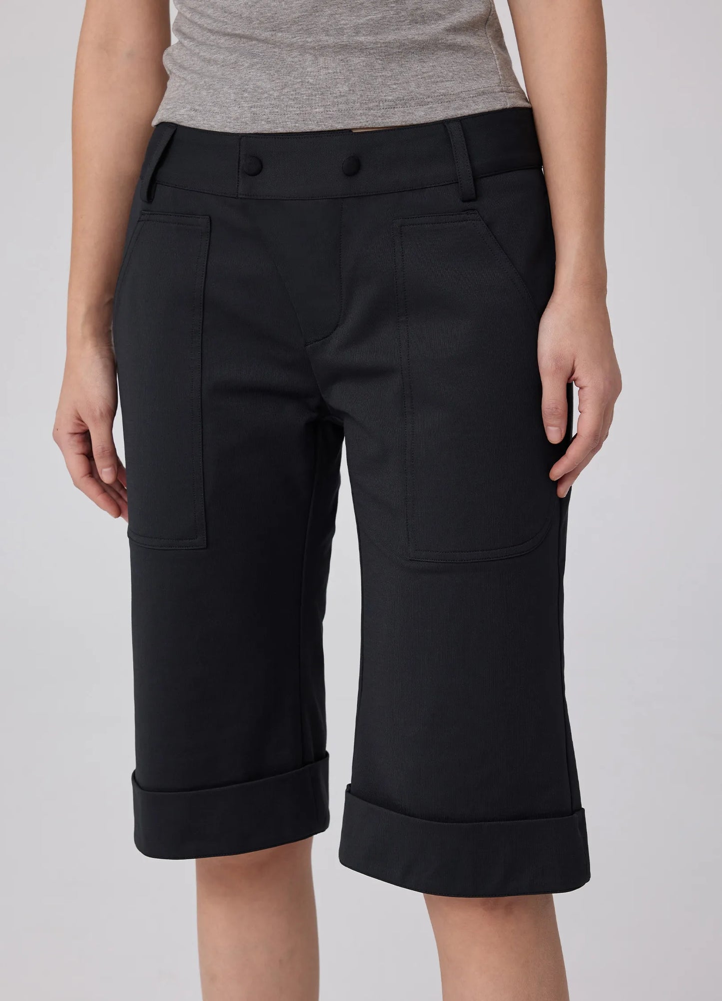 Rolled Capris