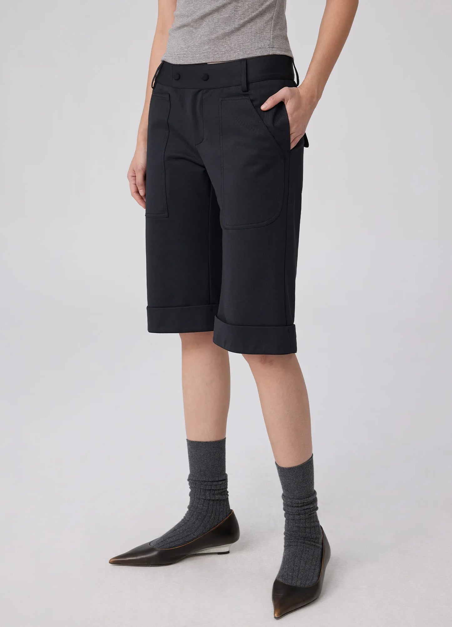 Rolled Capris