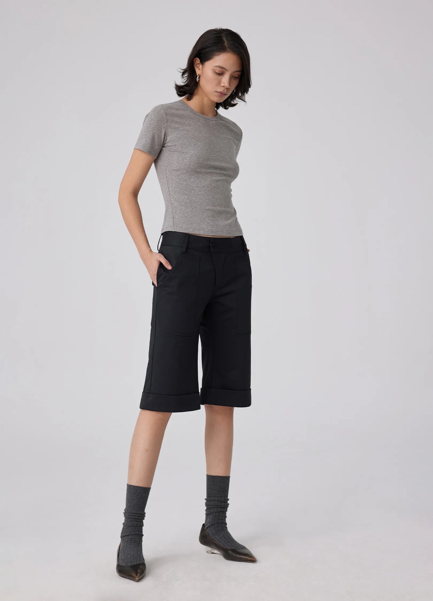 Rolled Capris