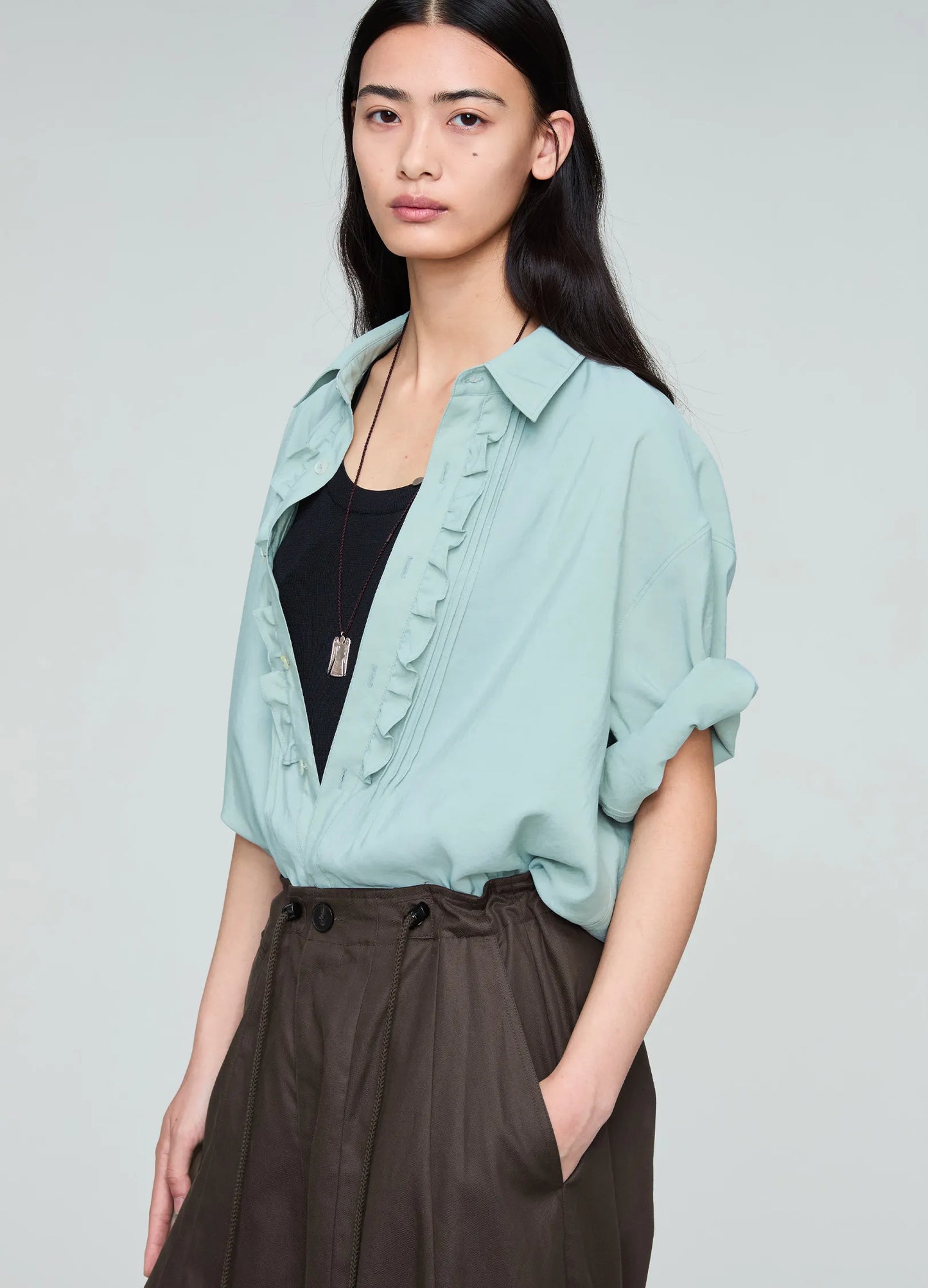 Ruffle Shirt