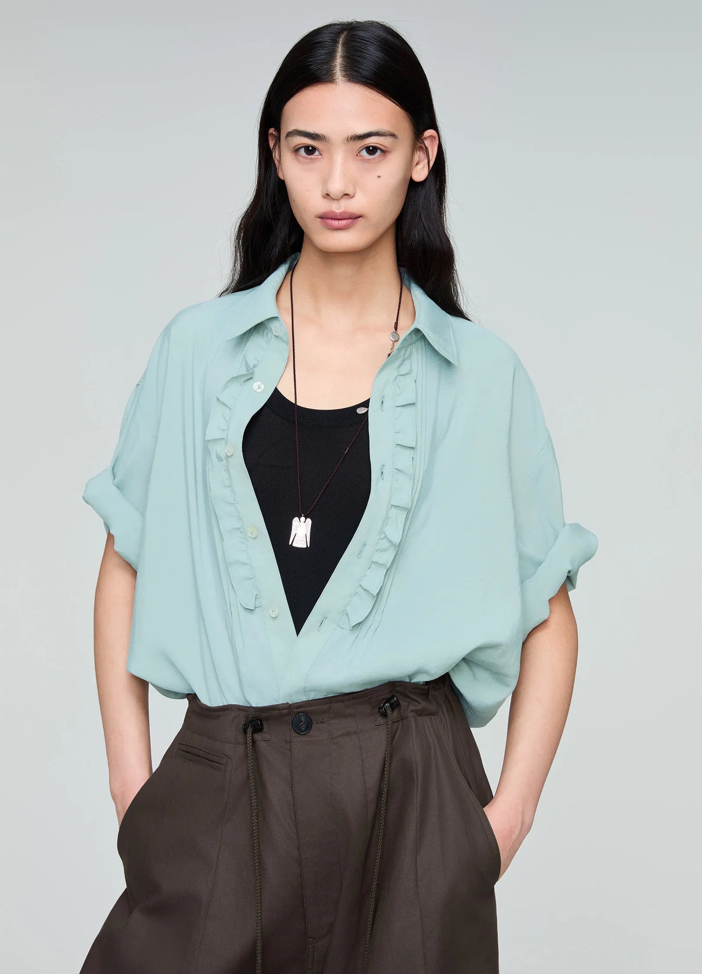 Ruffle Shirt
