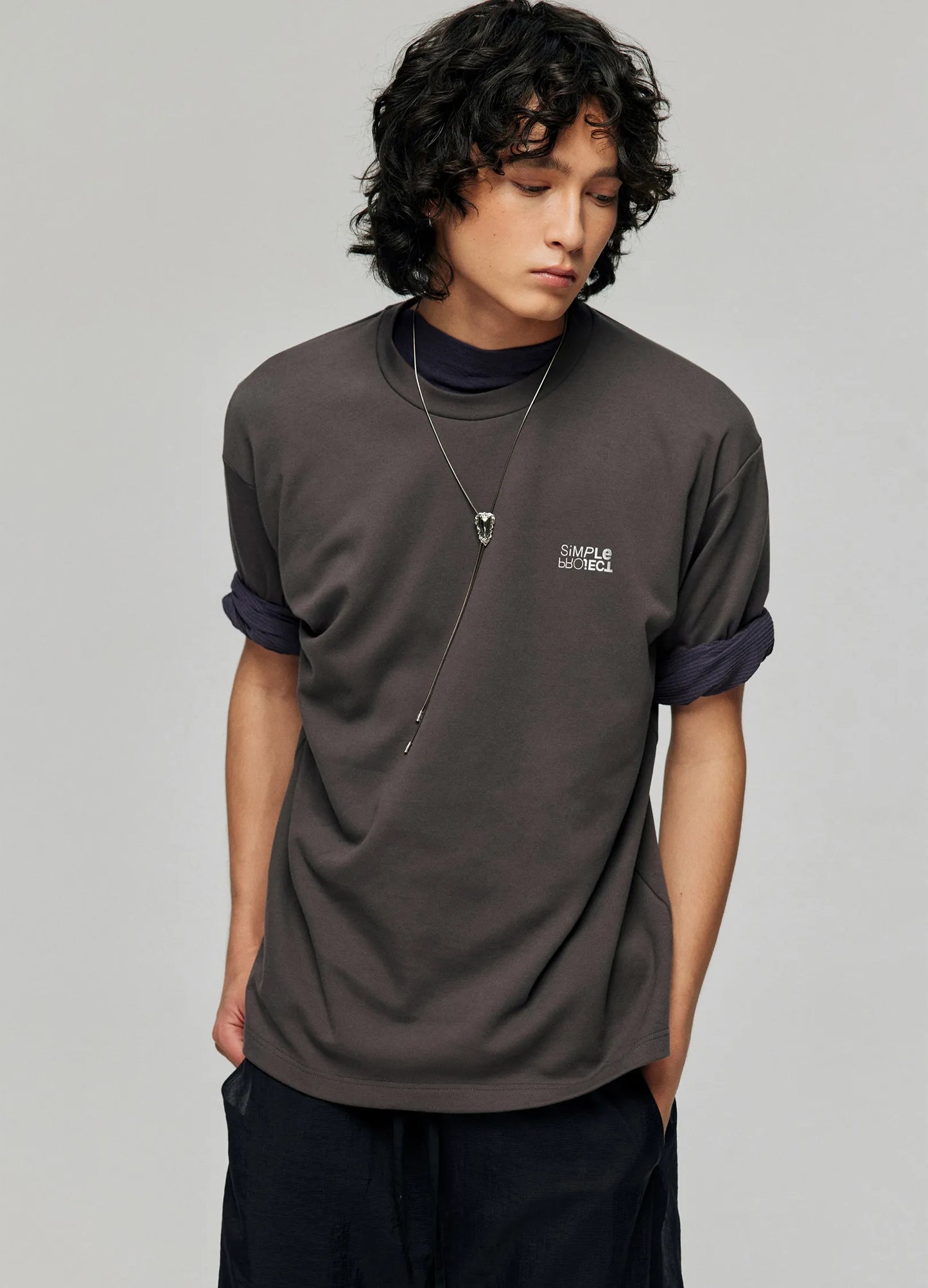 Silver SP logo Tee