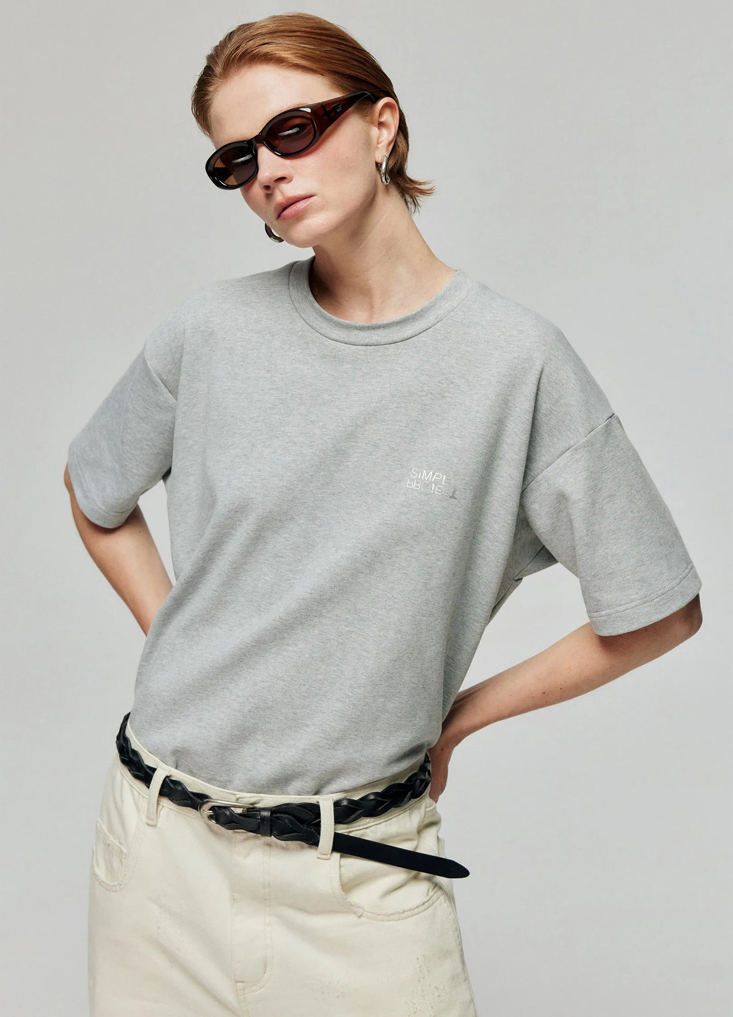 Silver SP logo Tee