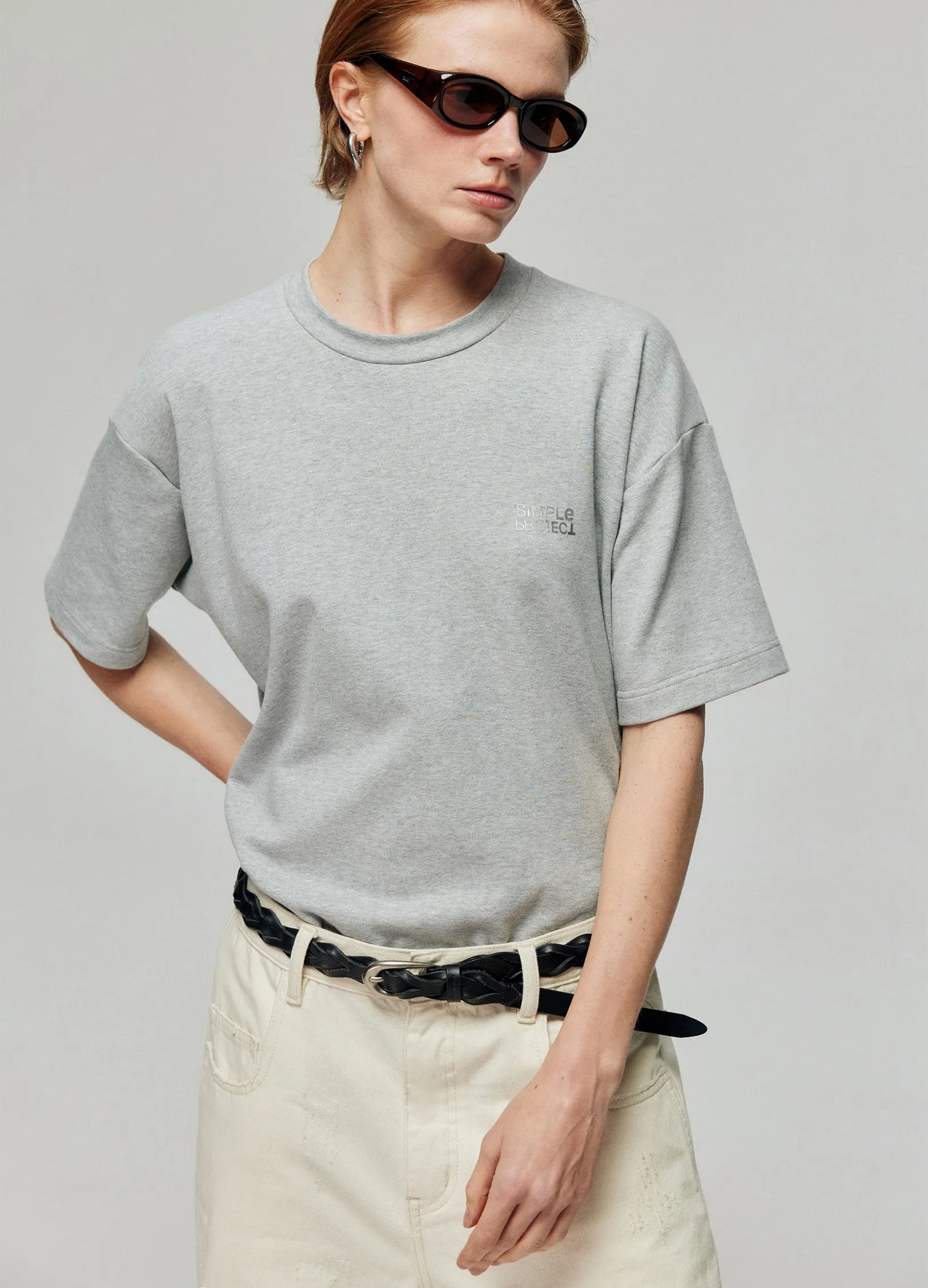 Silver SP logo Tee