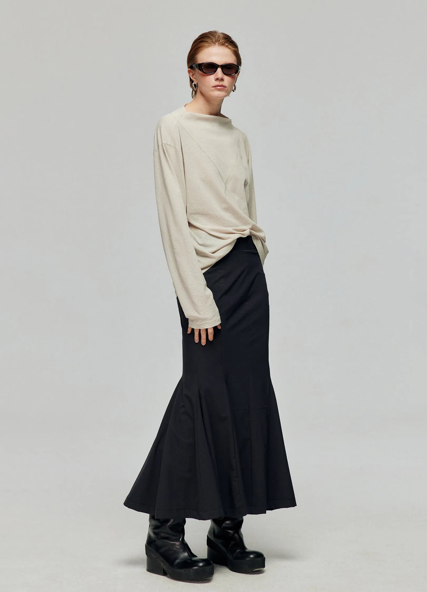 Slim Fishtail Skirt