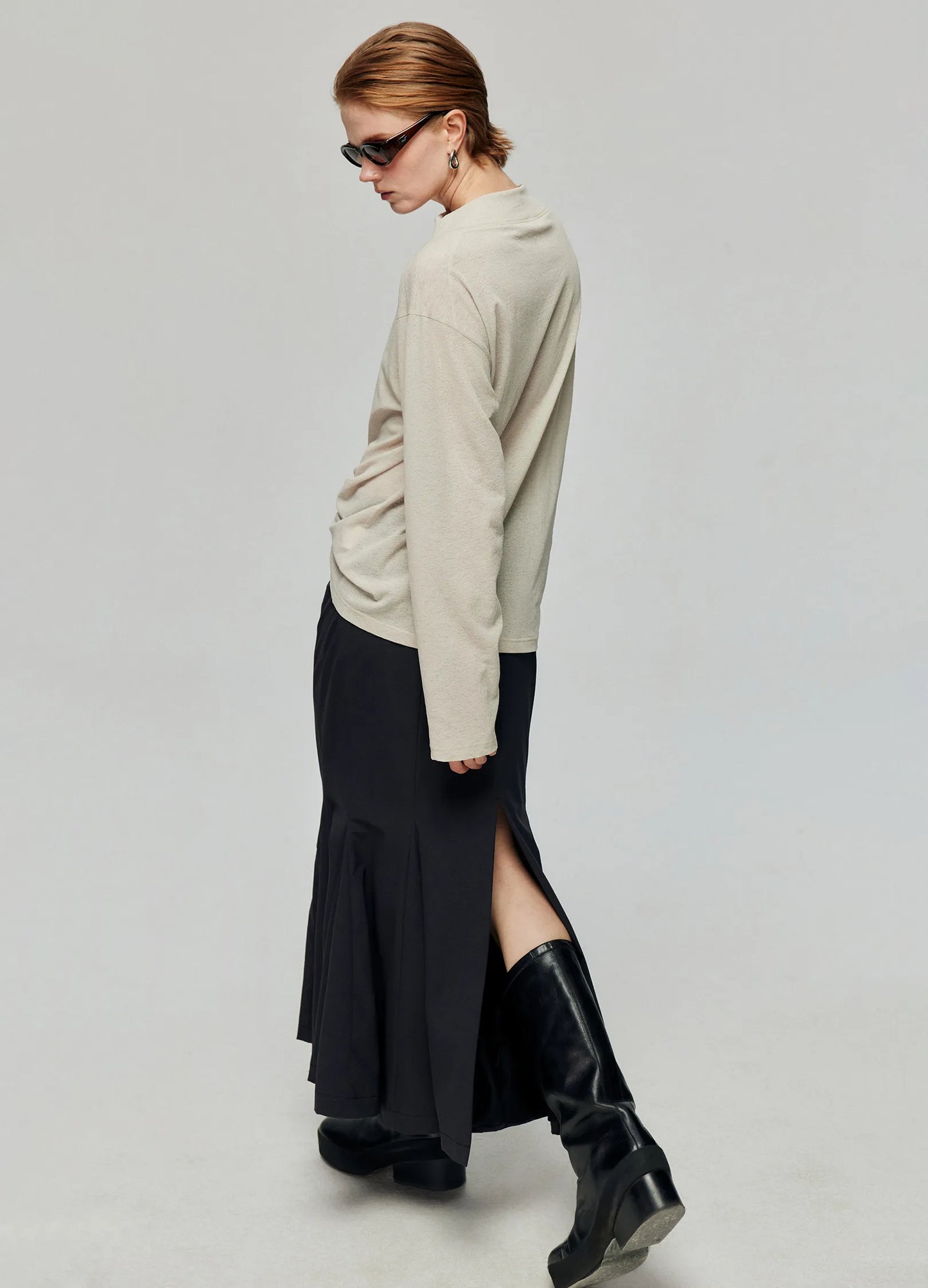 Slim Fishtail Skirt