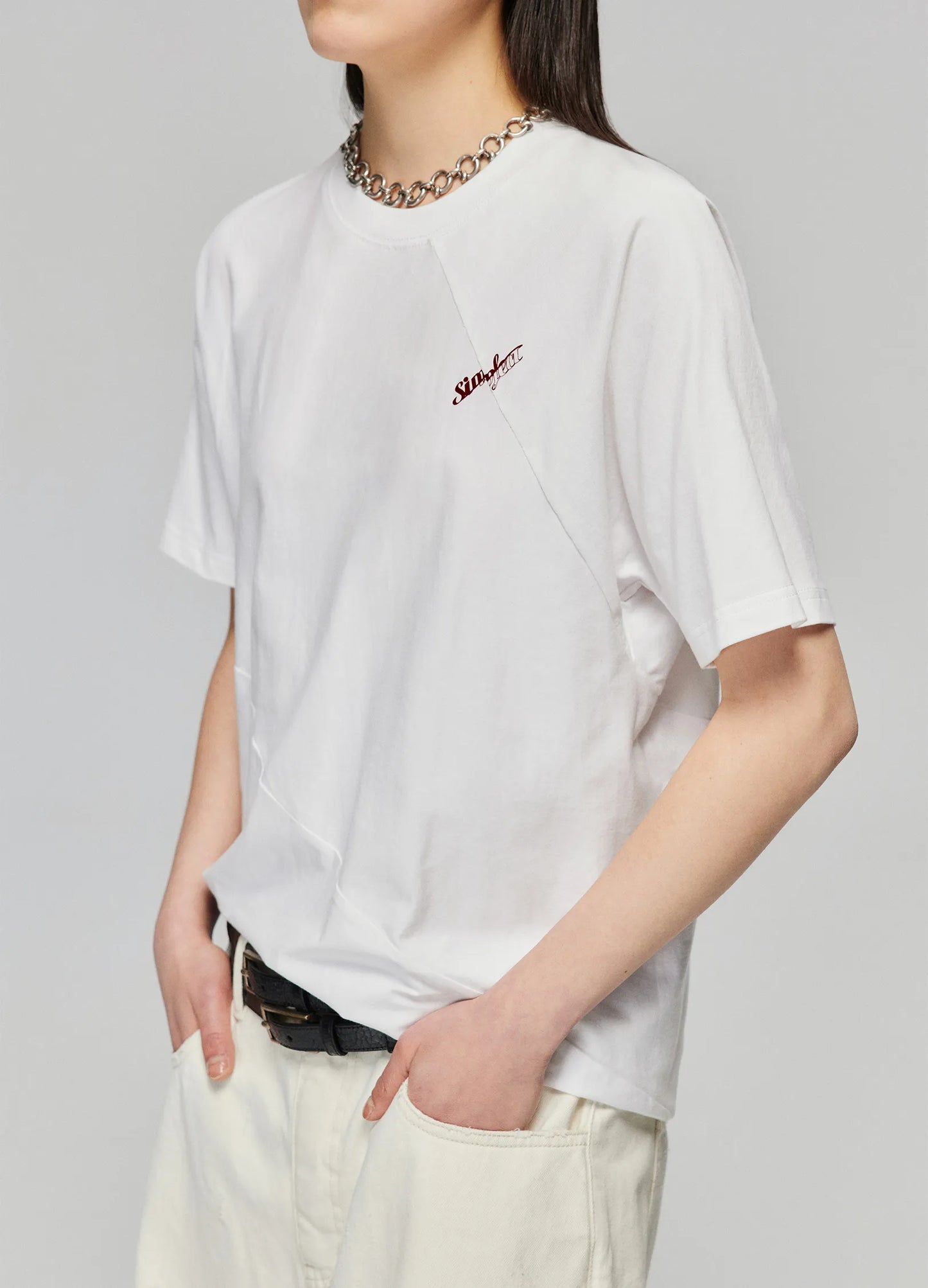 Spiral Cut Logo Tee