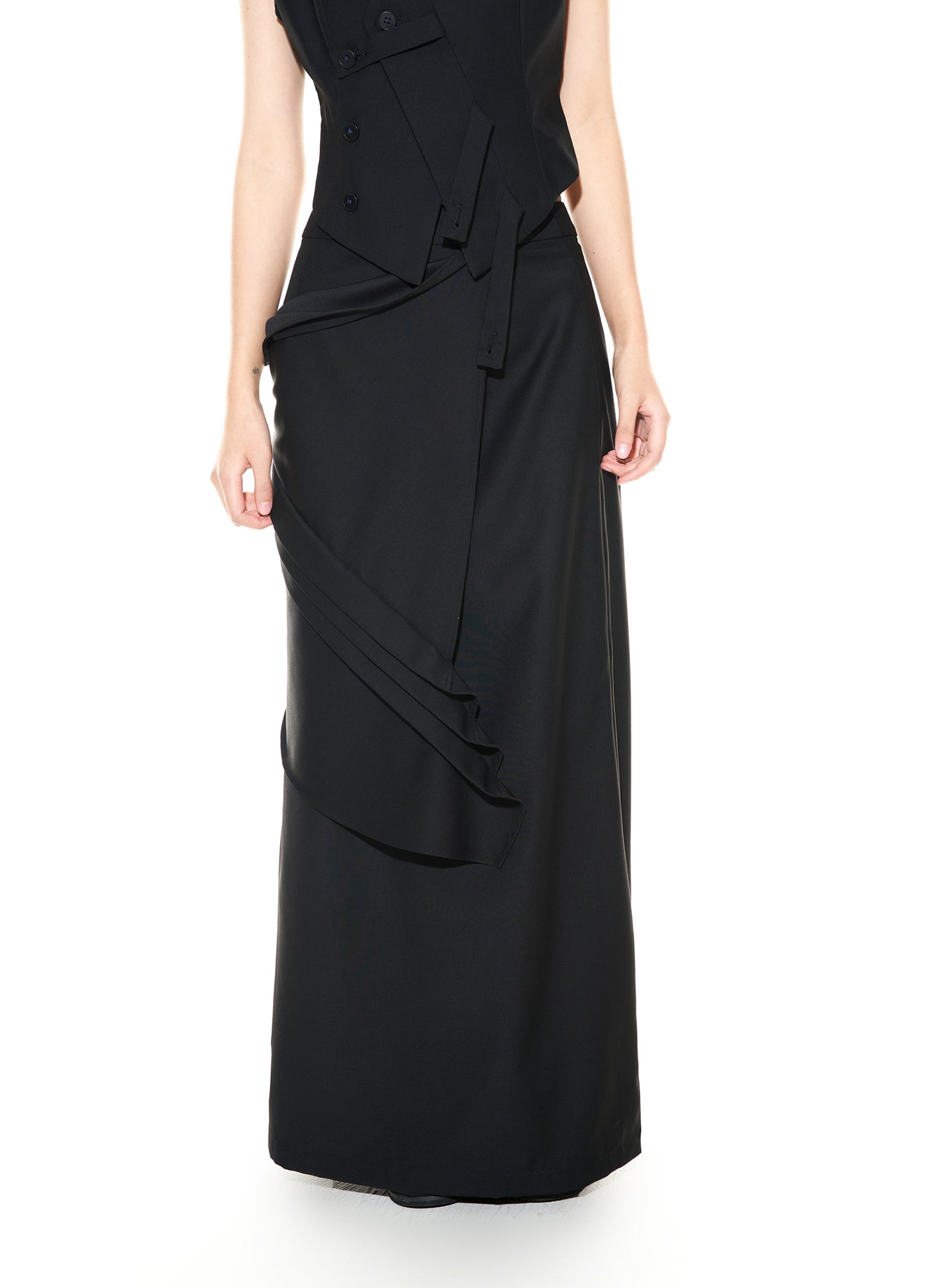 Swirl Panel Skirt