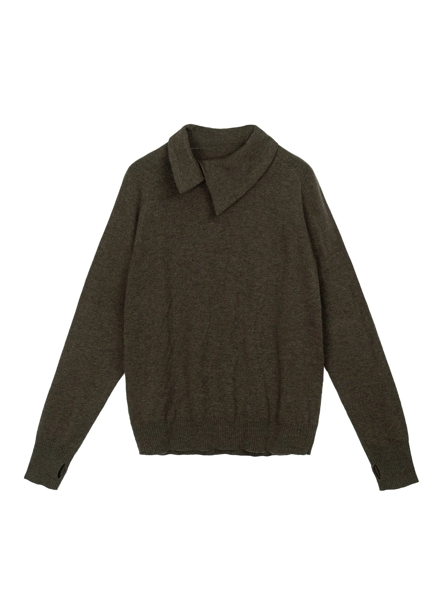 Slanted Neck Sweat