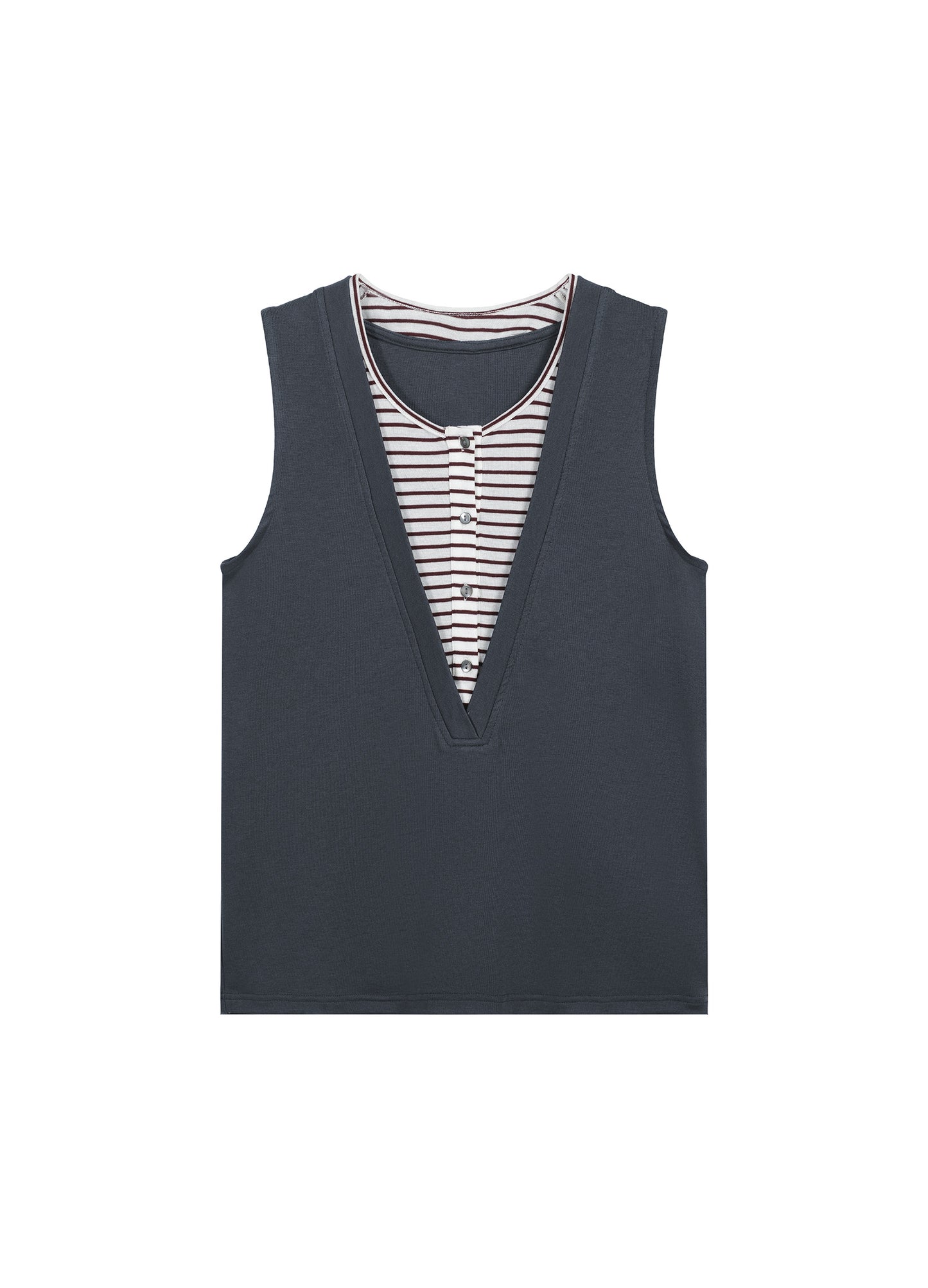 Slim V Top