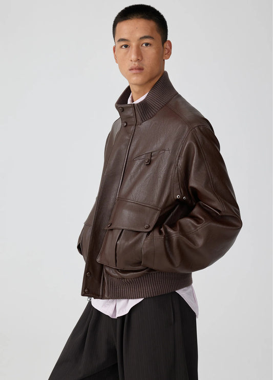 Snap Biker Jacket