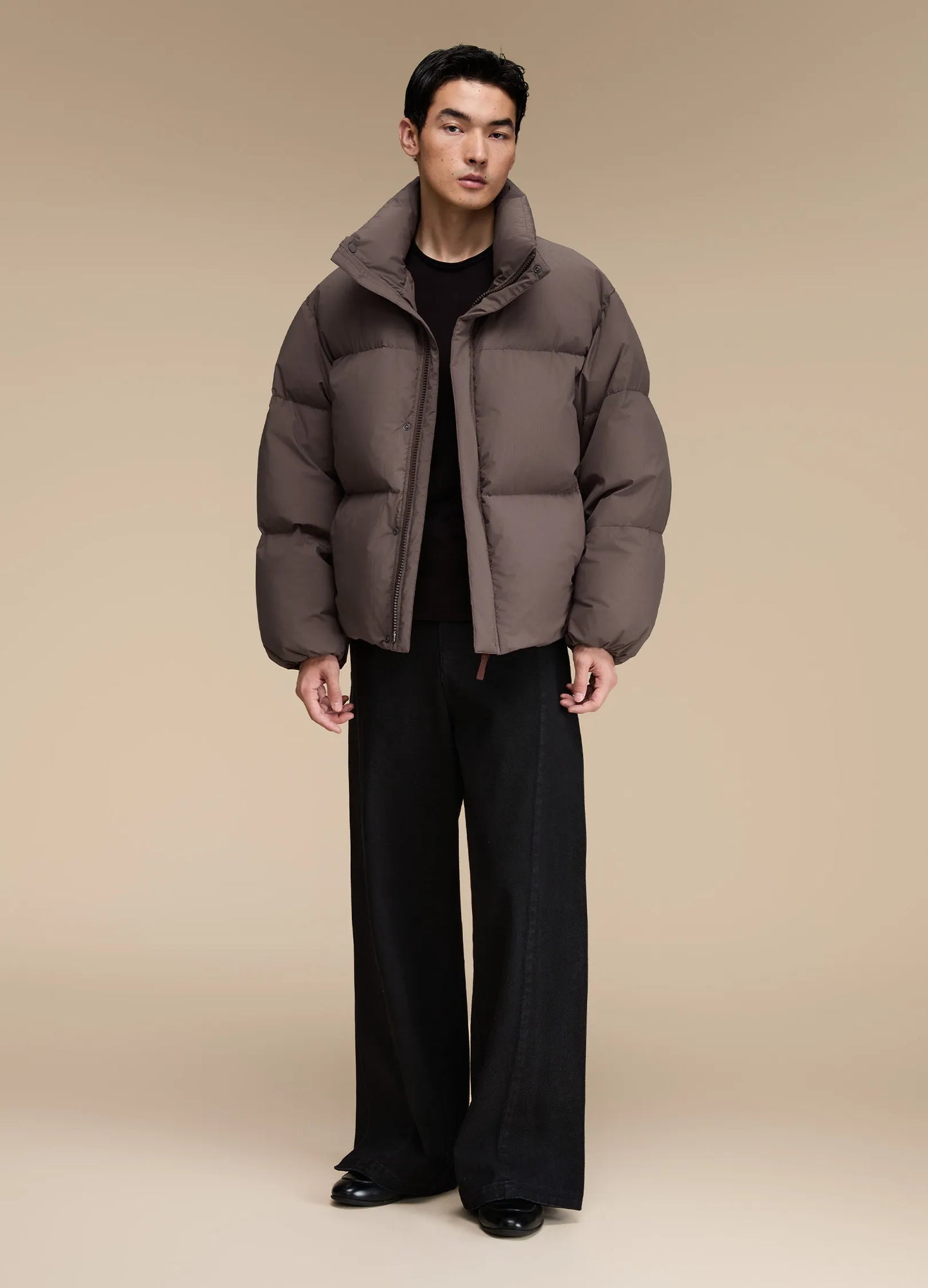 Snap Puffer Jacket