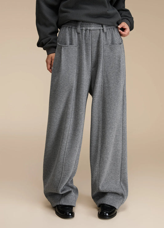Spliced Fleece Trousers