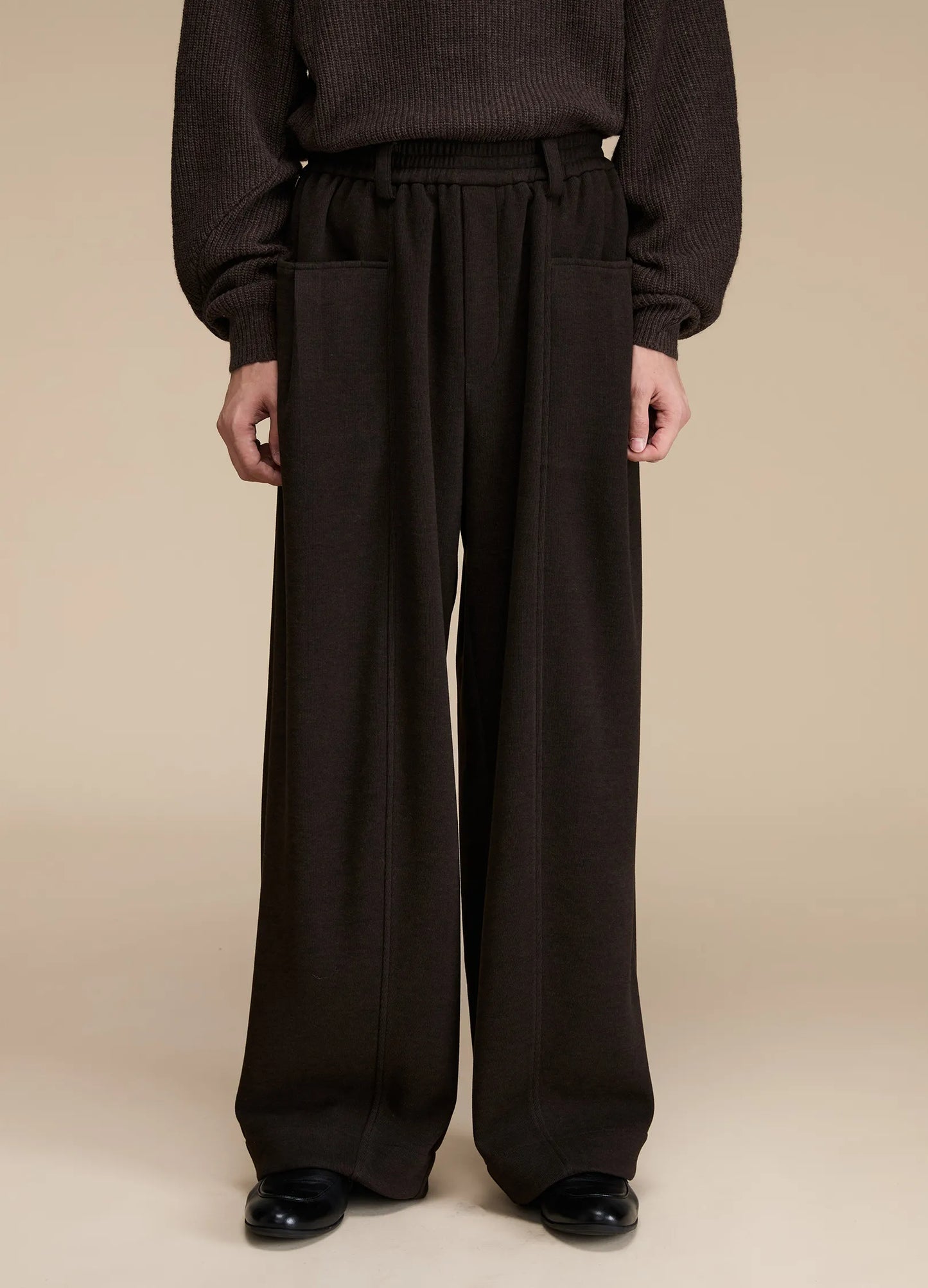 Spliced Fleece Trousers