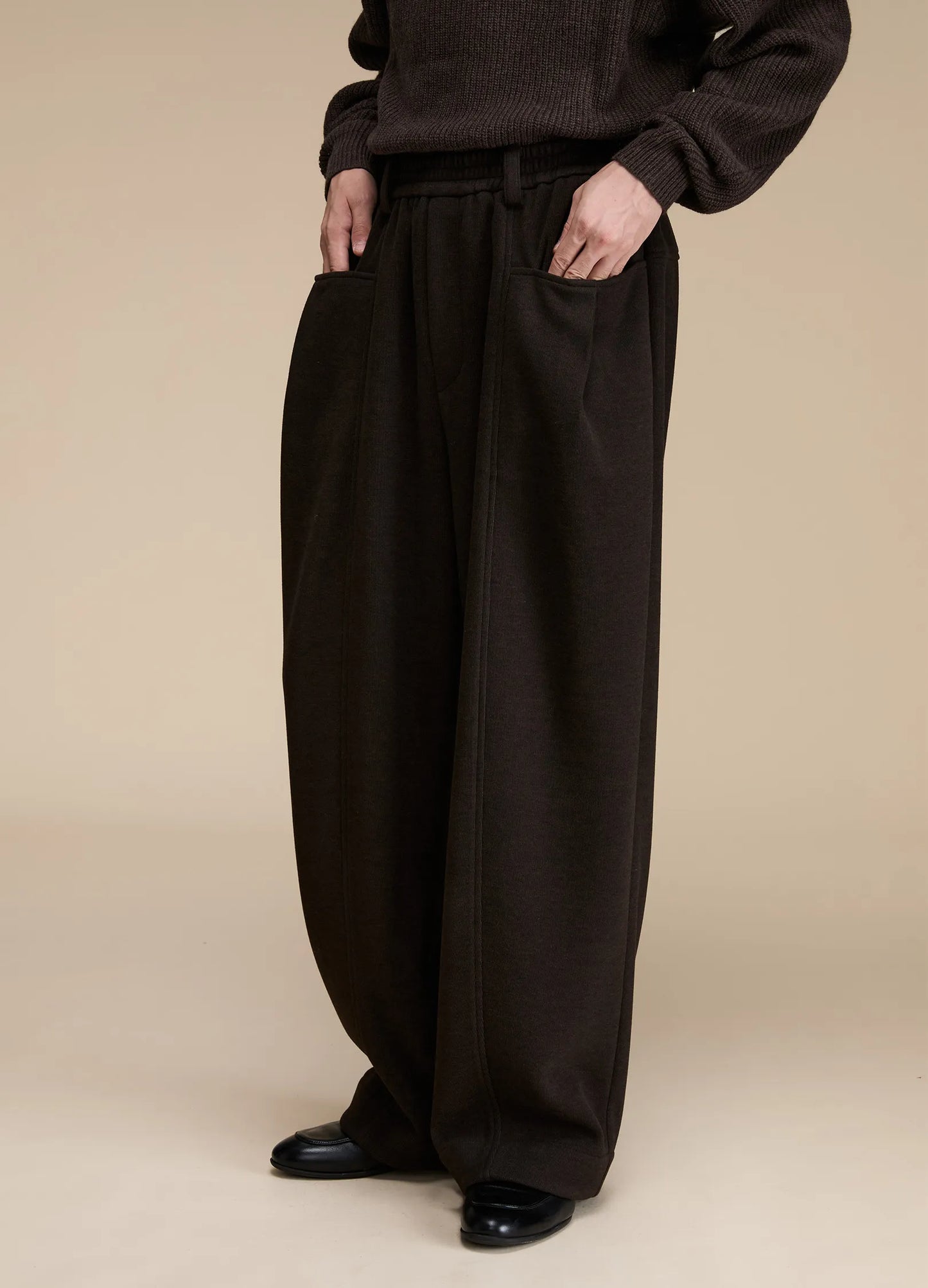 Spliced Fleece Trousers