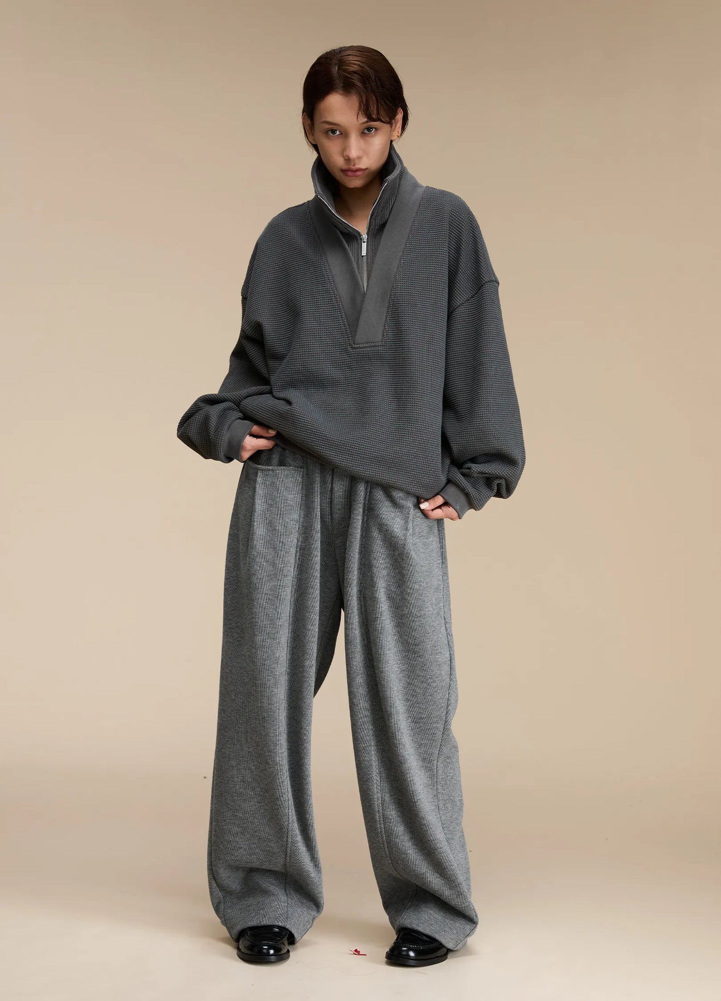 Spliced Fleece Trousers