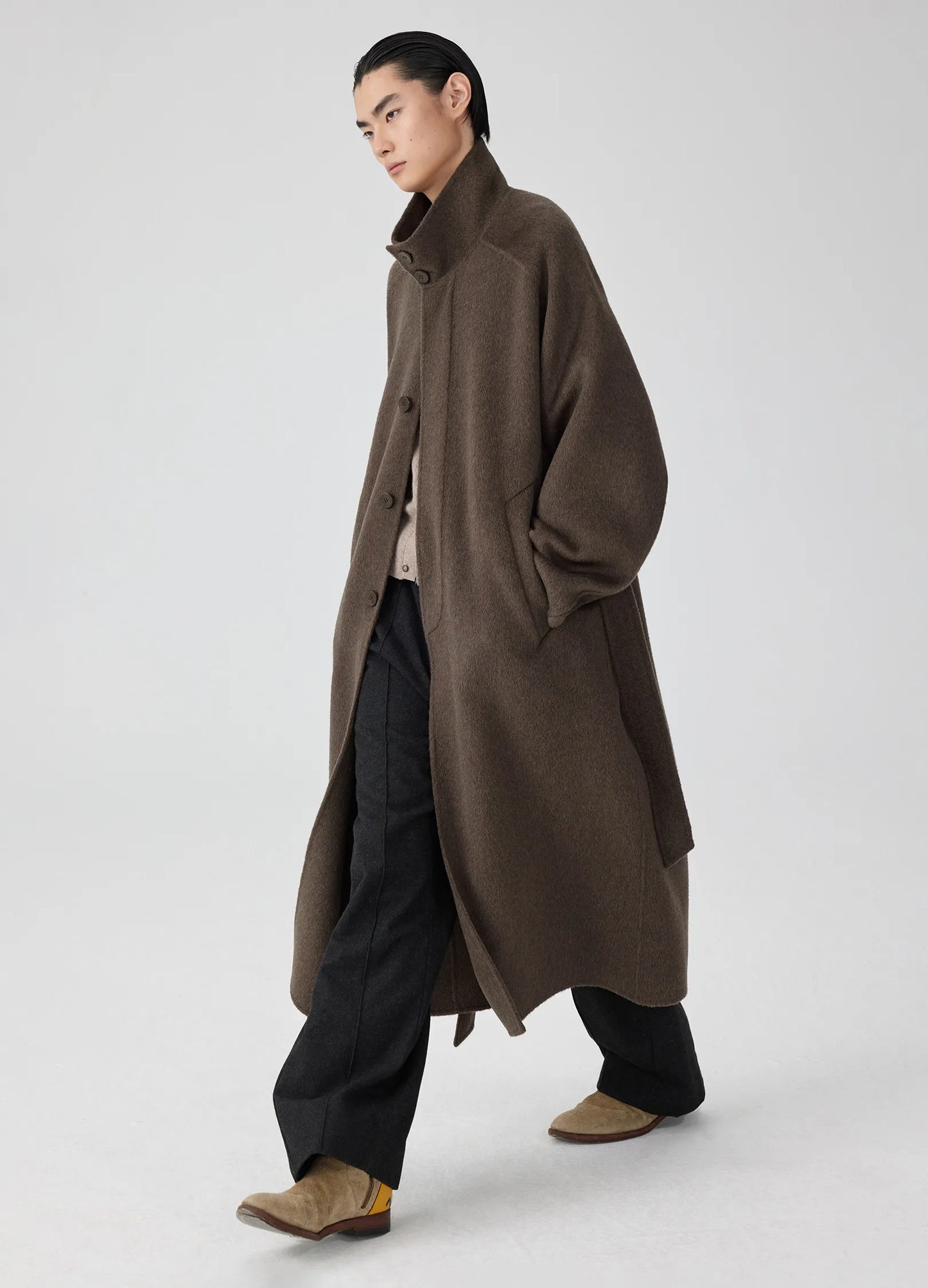 Standup Wool Coat
