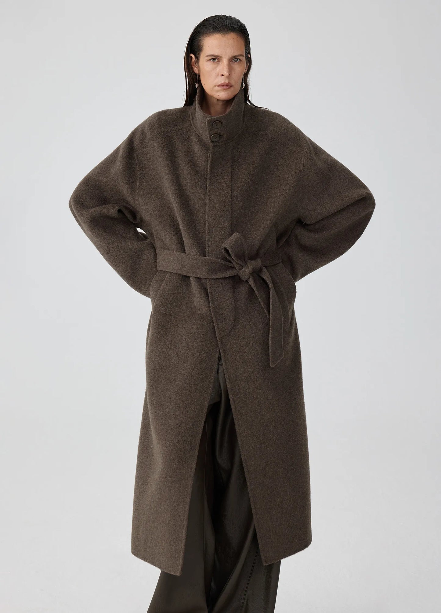 Standup Wool Coat