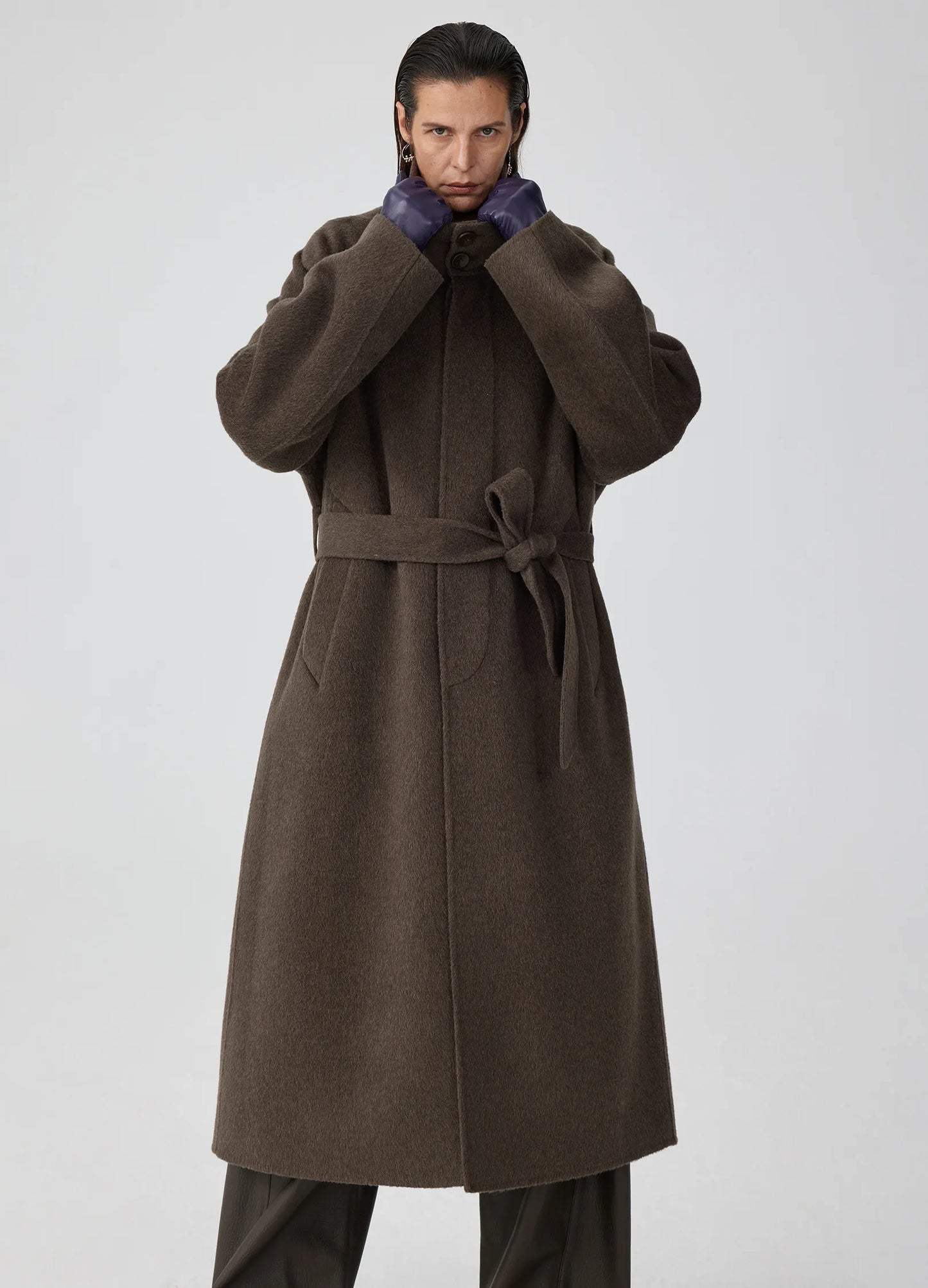 Standup Wool Coat