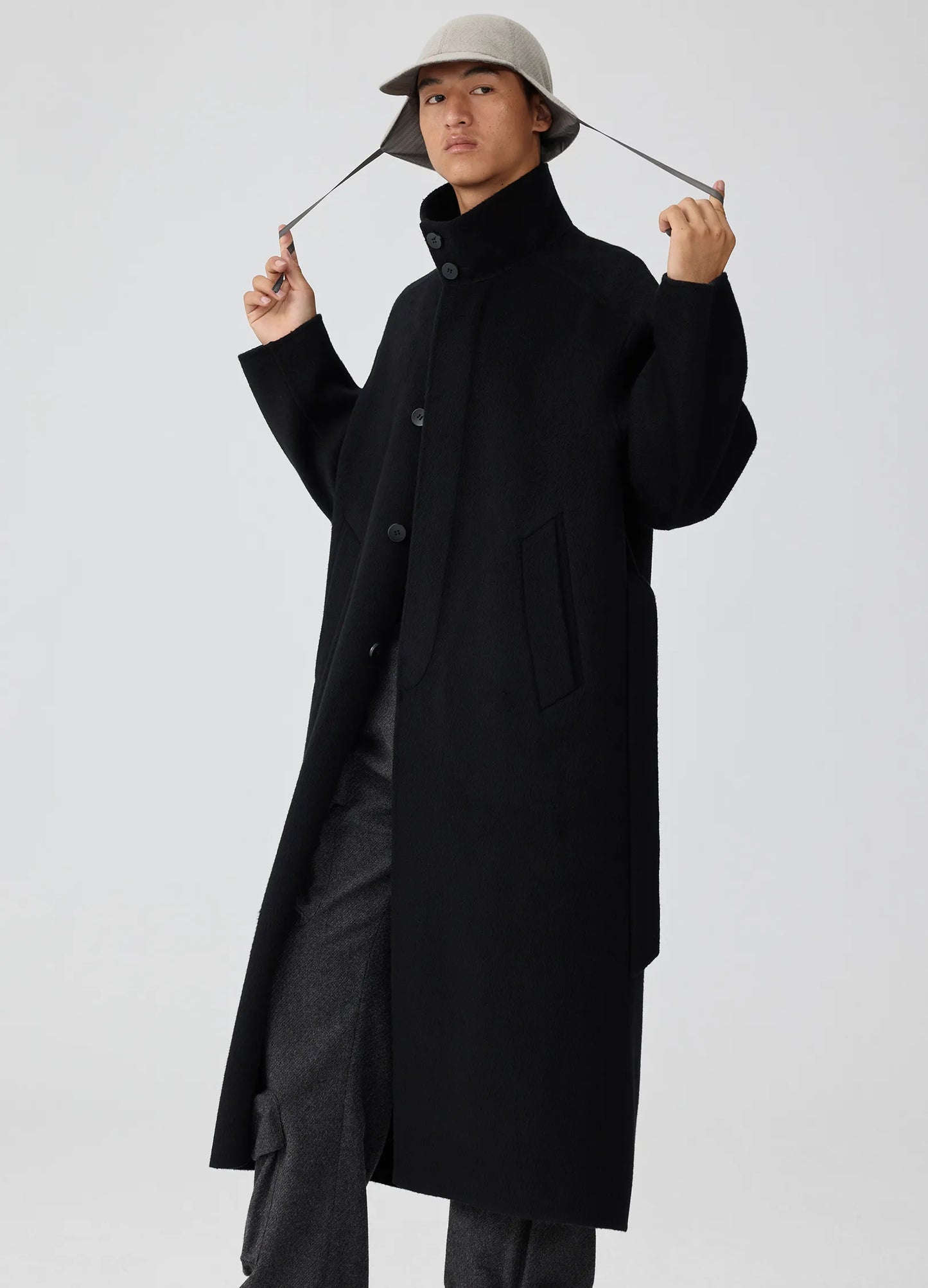 Standup Wool Coat