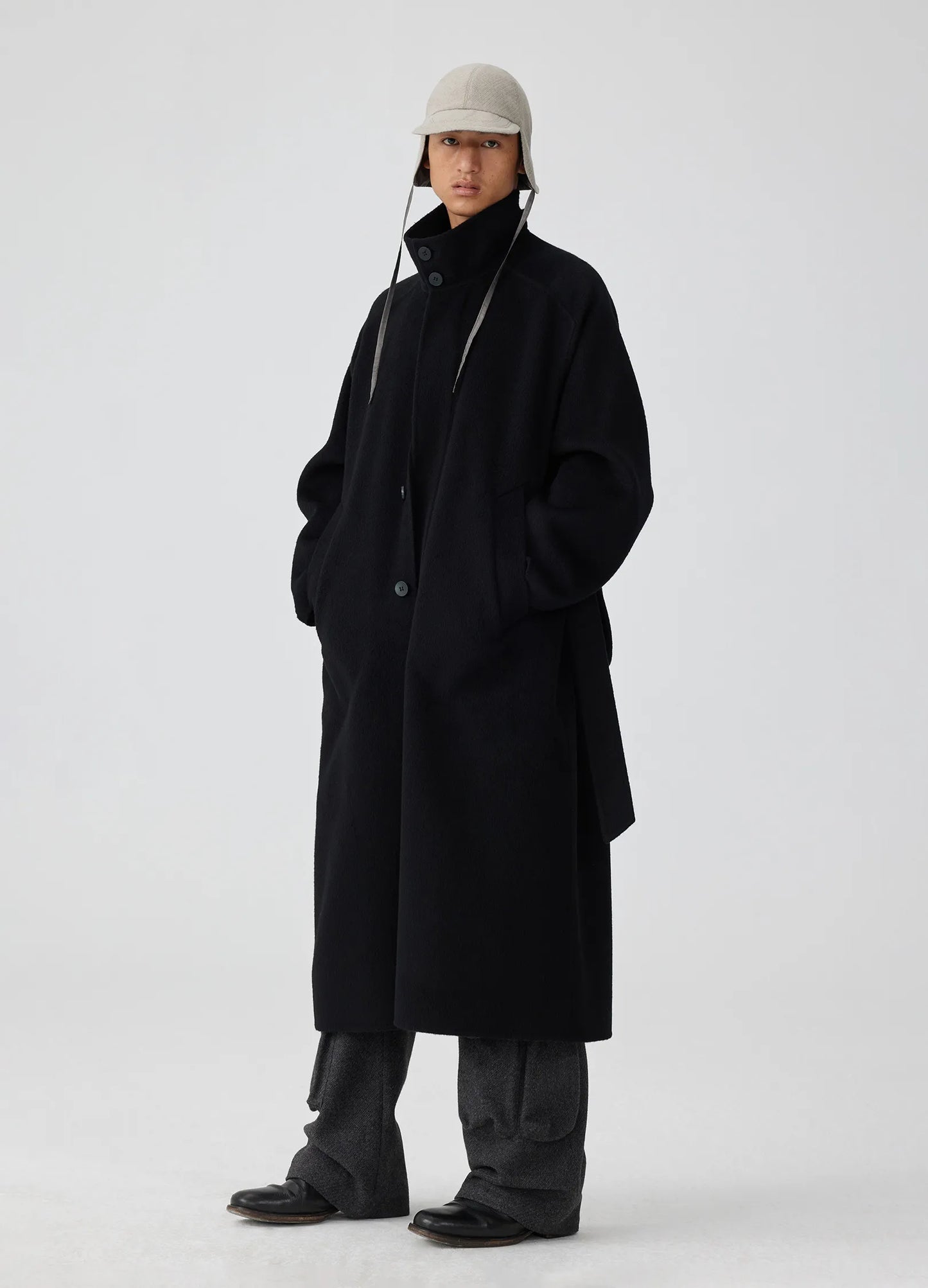 Standup Wool Coat
