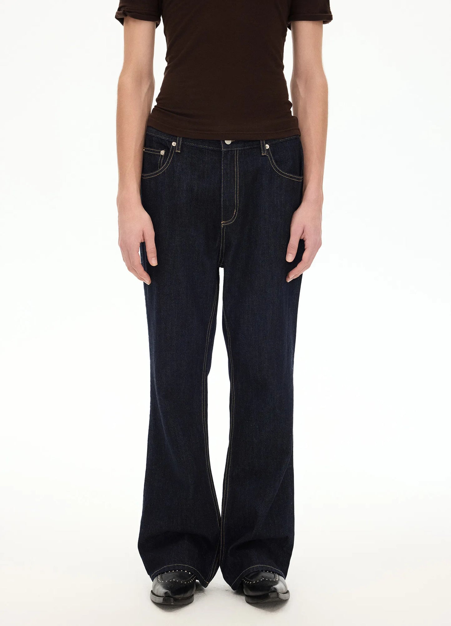 Straight Leg Raw Denims