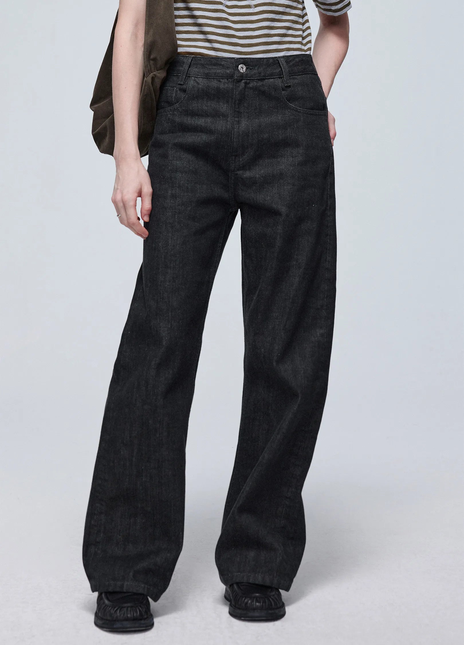 SIMPLE PROJECT Straight Raw Denims SIMPLE PROJECT Straight Raw Denims