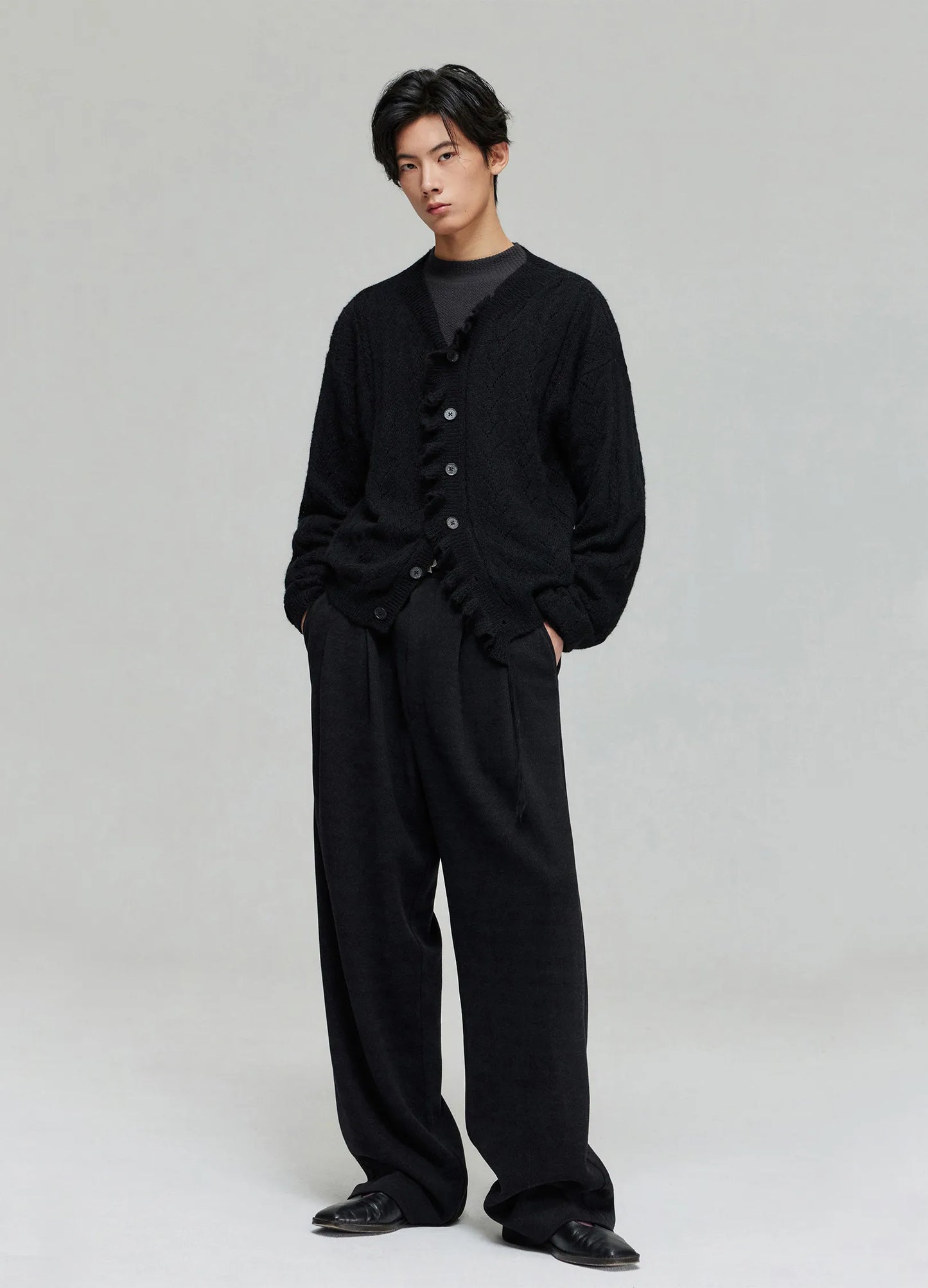 Straight Leg Flow Trousers