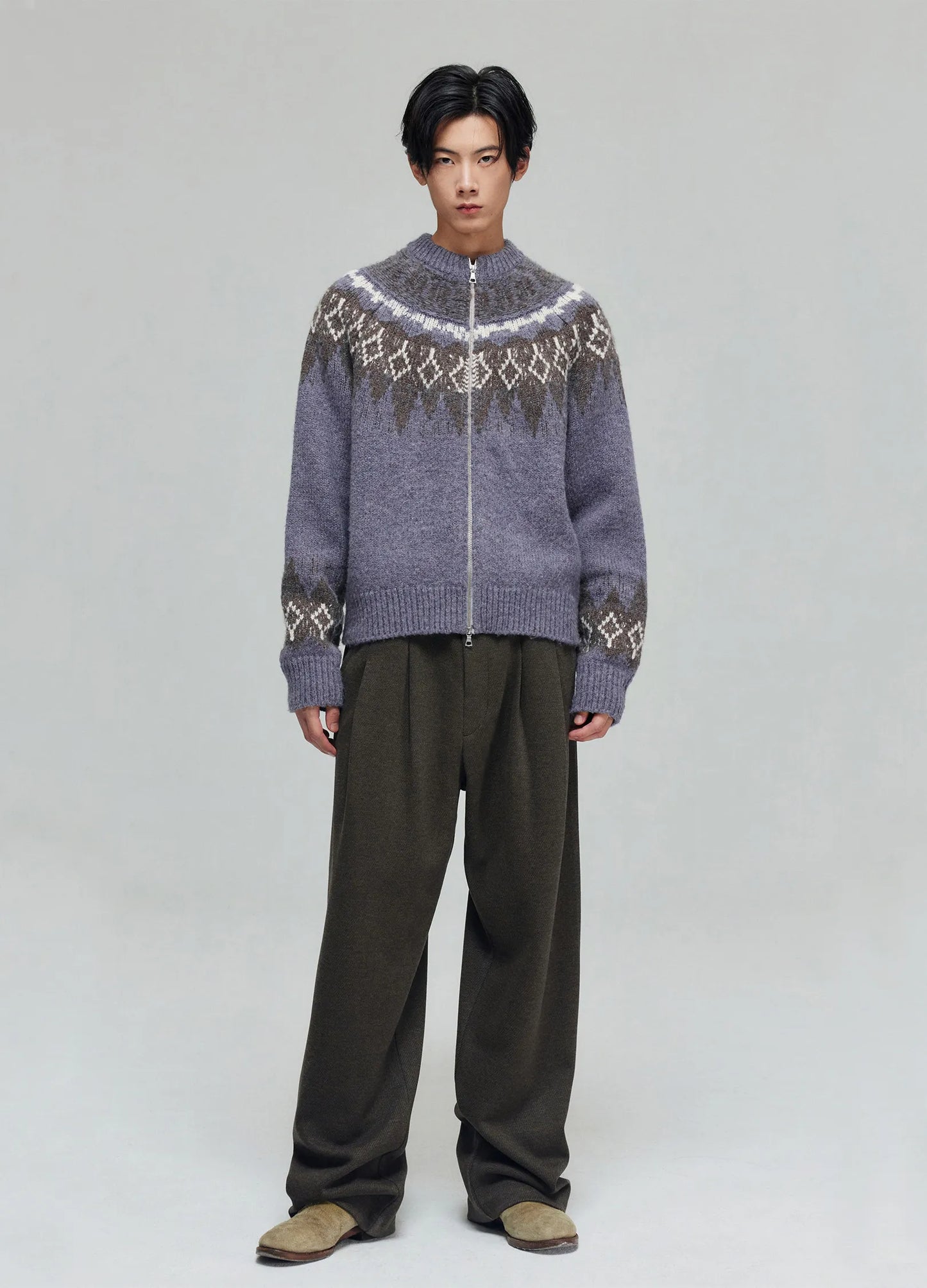 Straight Leg Flow Trousers