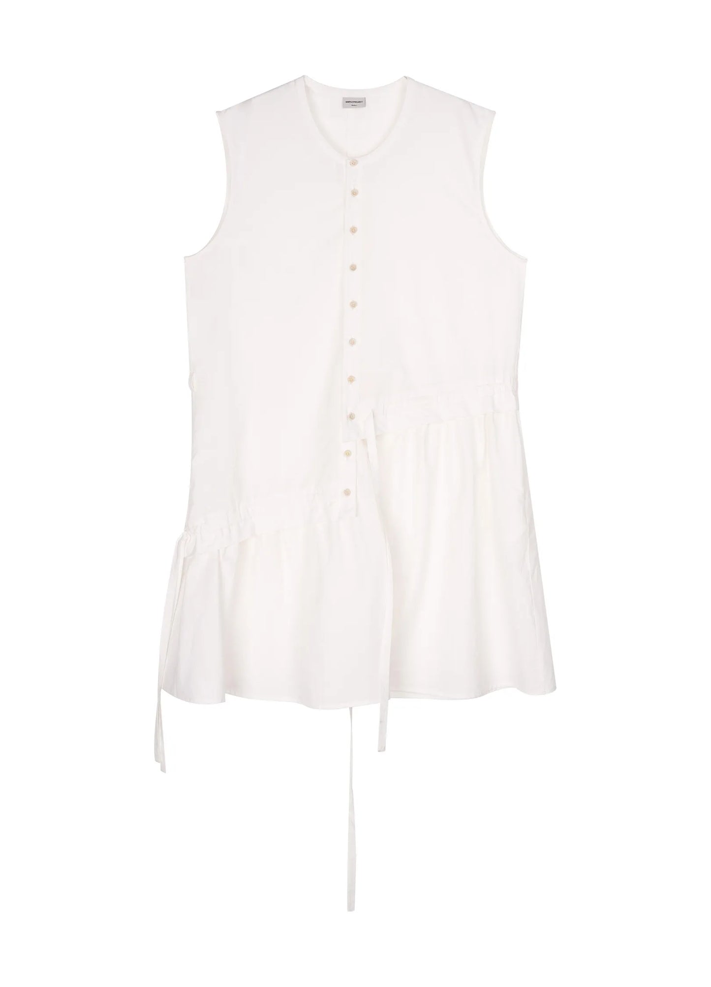 String Blouse Dress