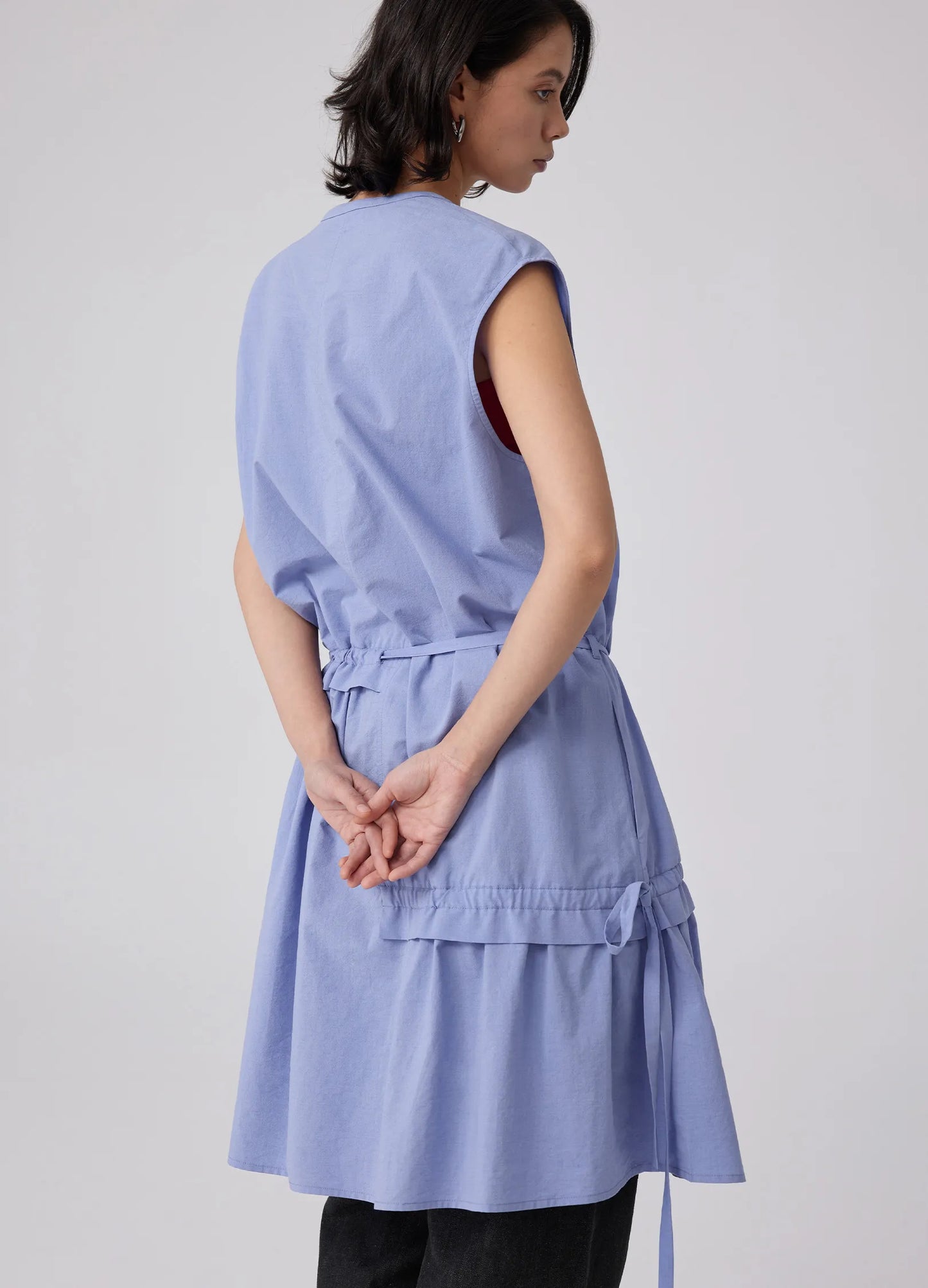 String Blouse Dress