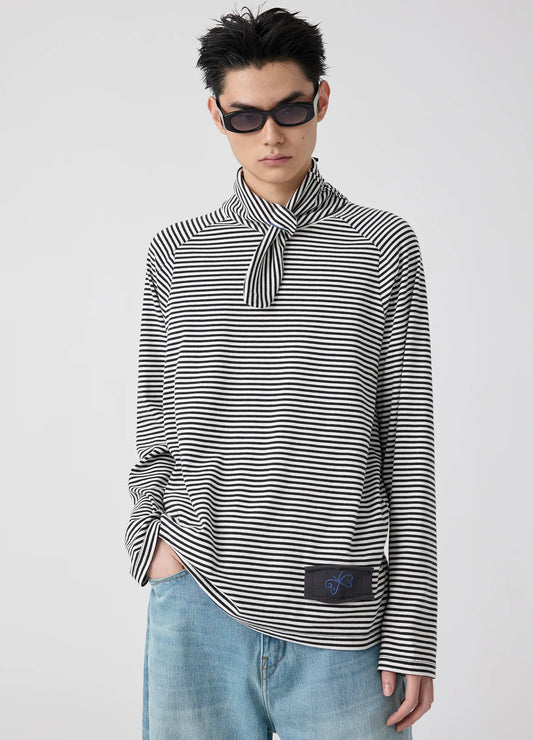 Striped Patch Longsleeve