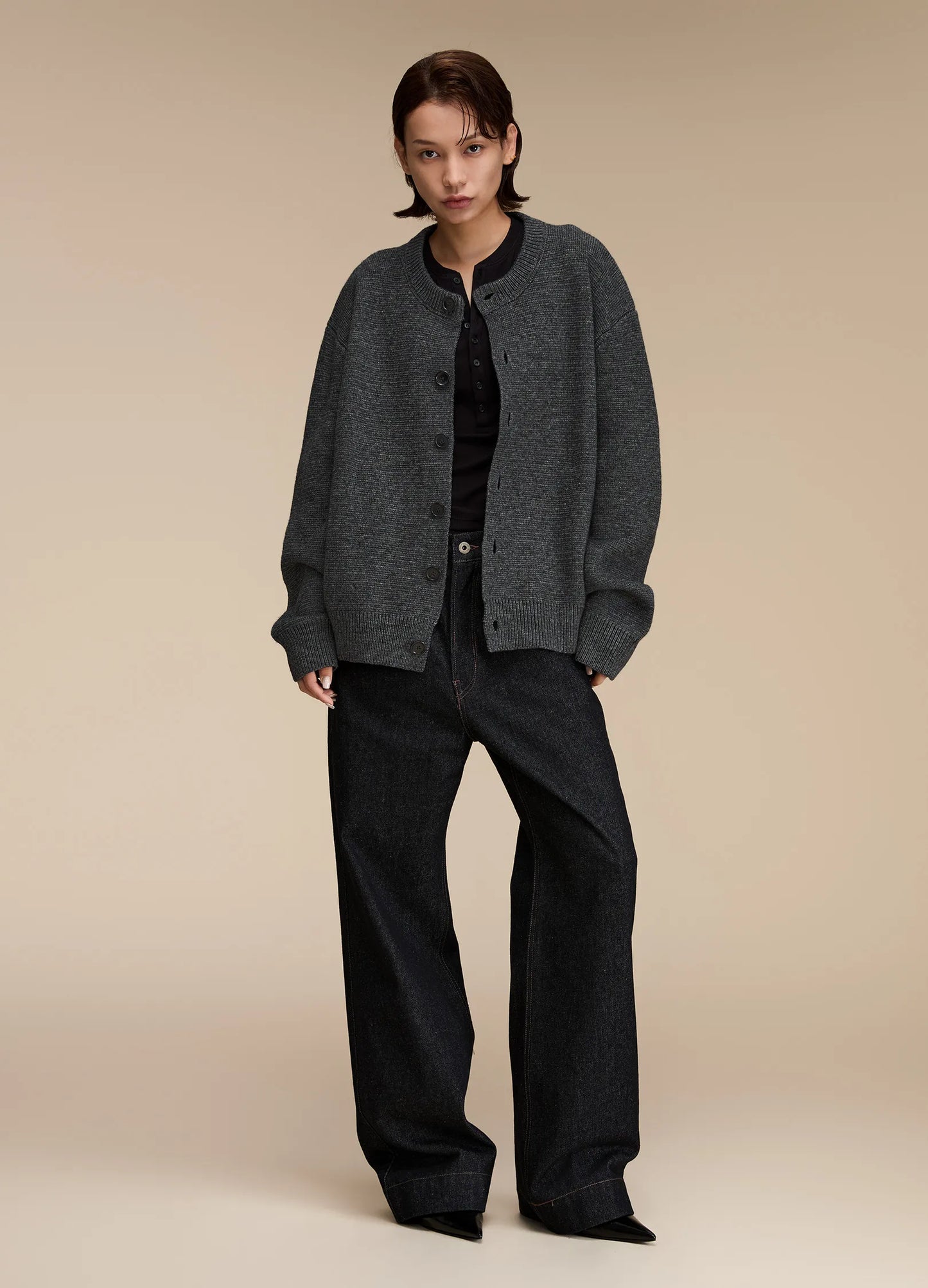 Structured Cardigan
