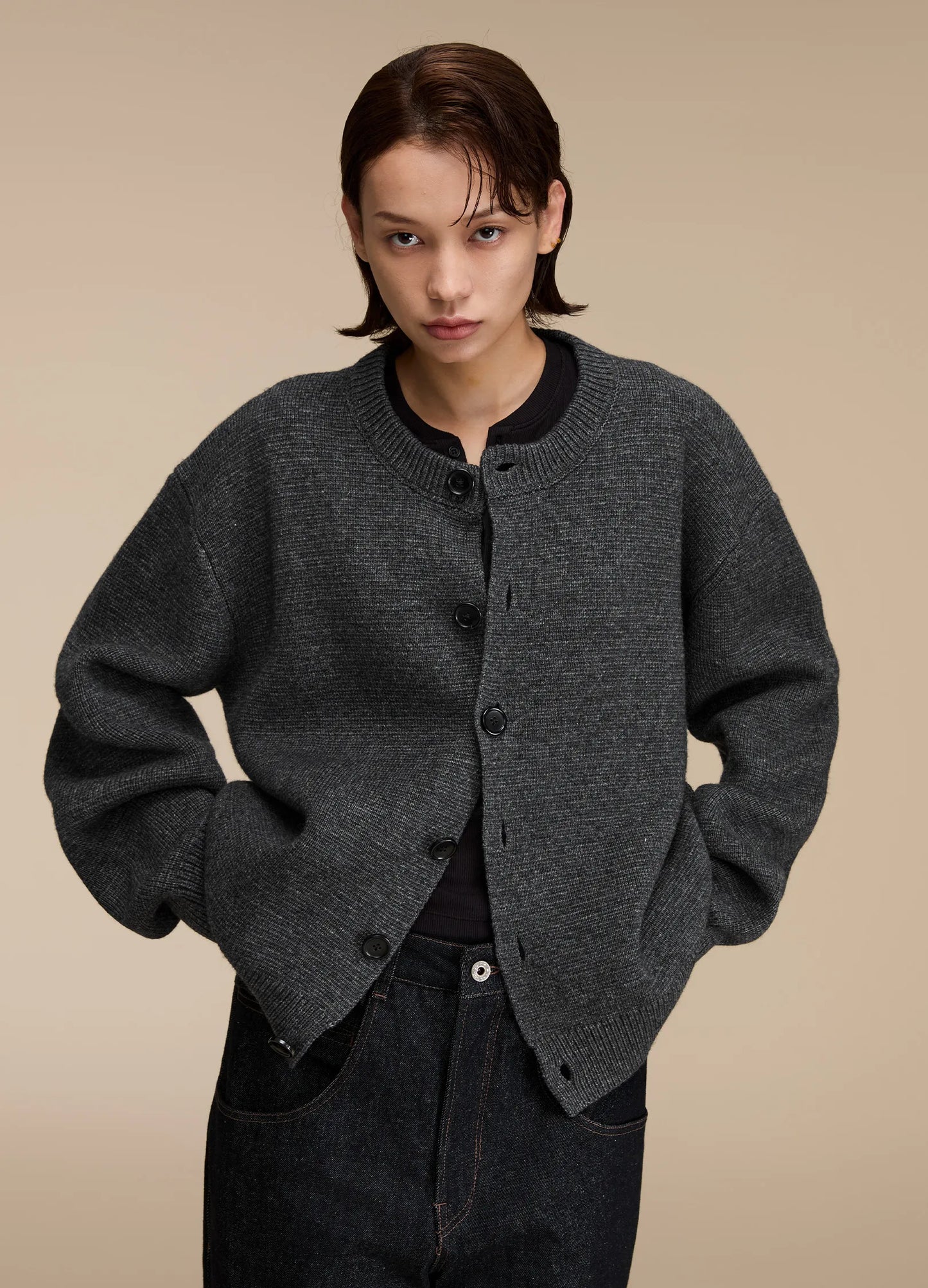Structured Cardigan