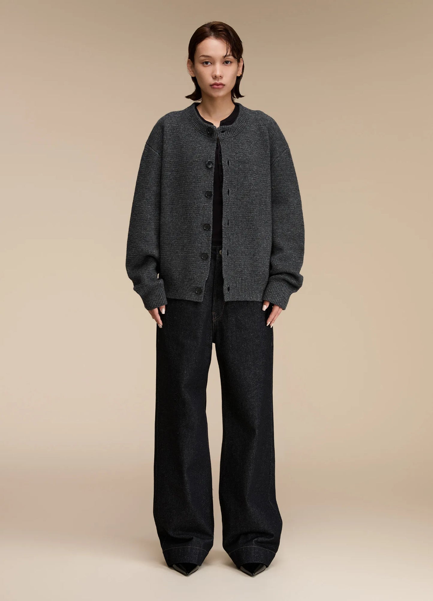 Structured Cardigan