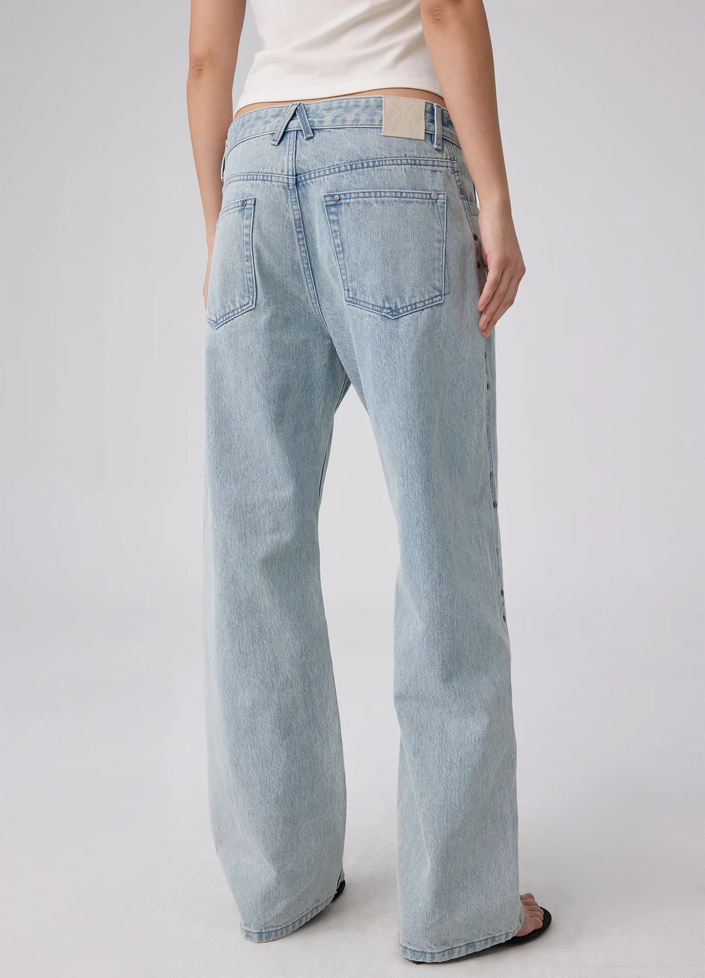 Studded Wide Denims